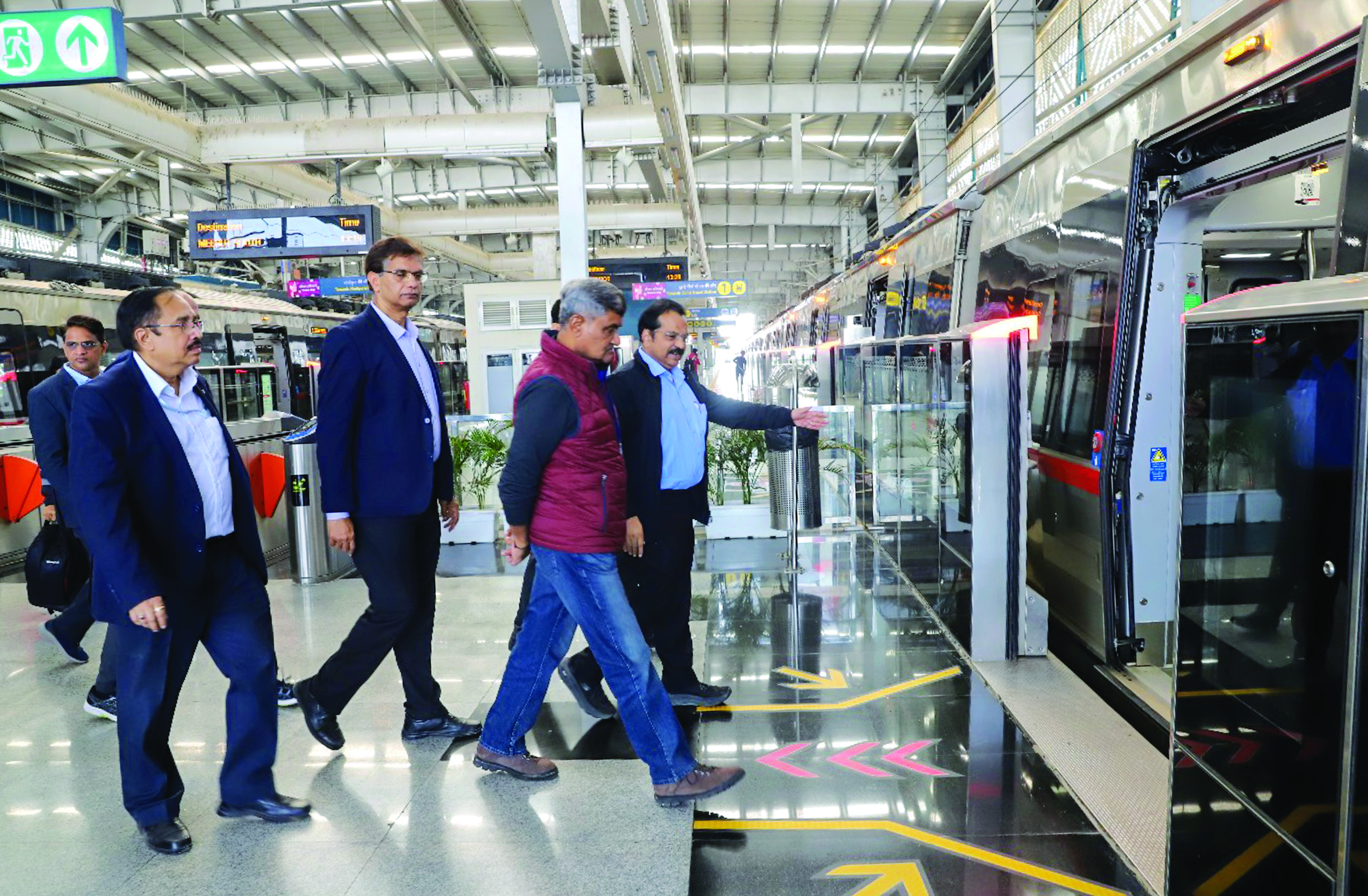 Housing and urban affairs secy reviews preparations for start of RRTS corridor
