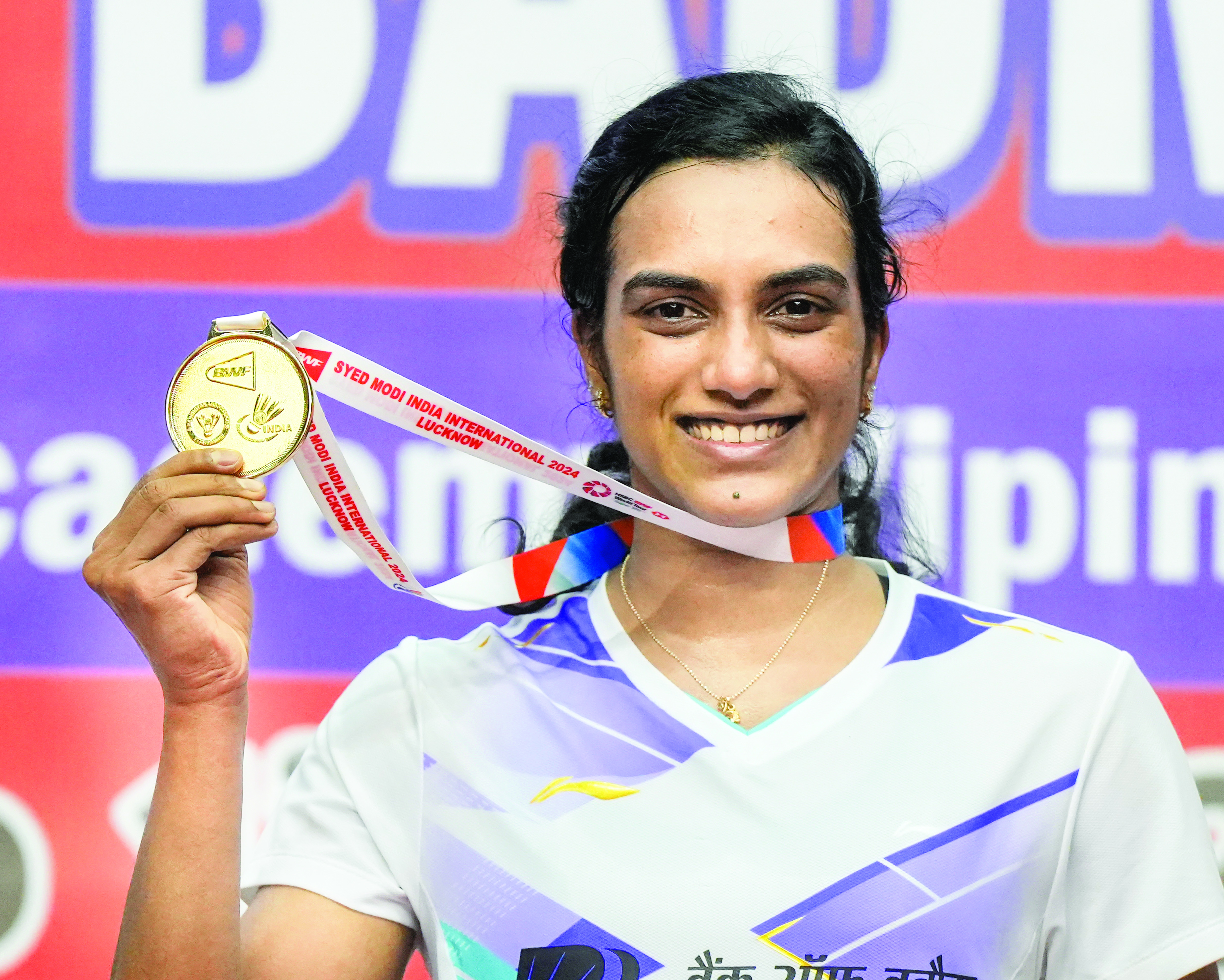 Sindhu, Lakshya clinch singles titles; Treesa-Gayatri pair shines in doubles