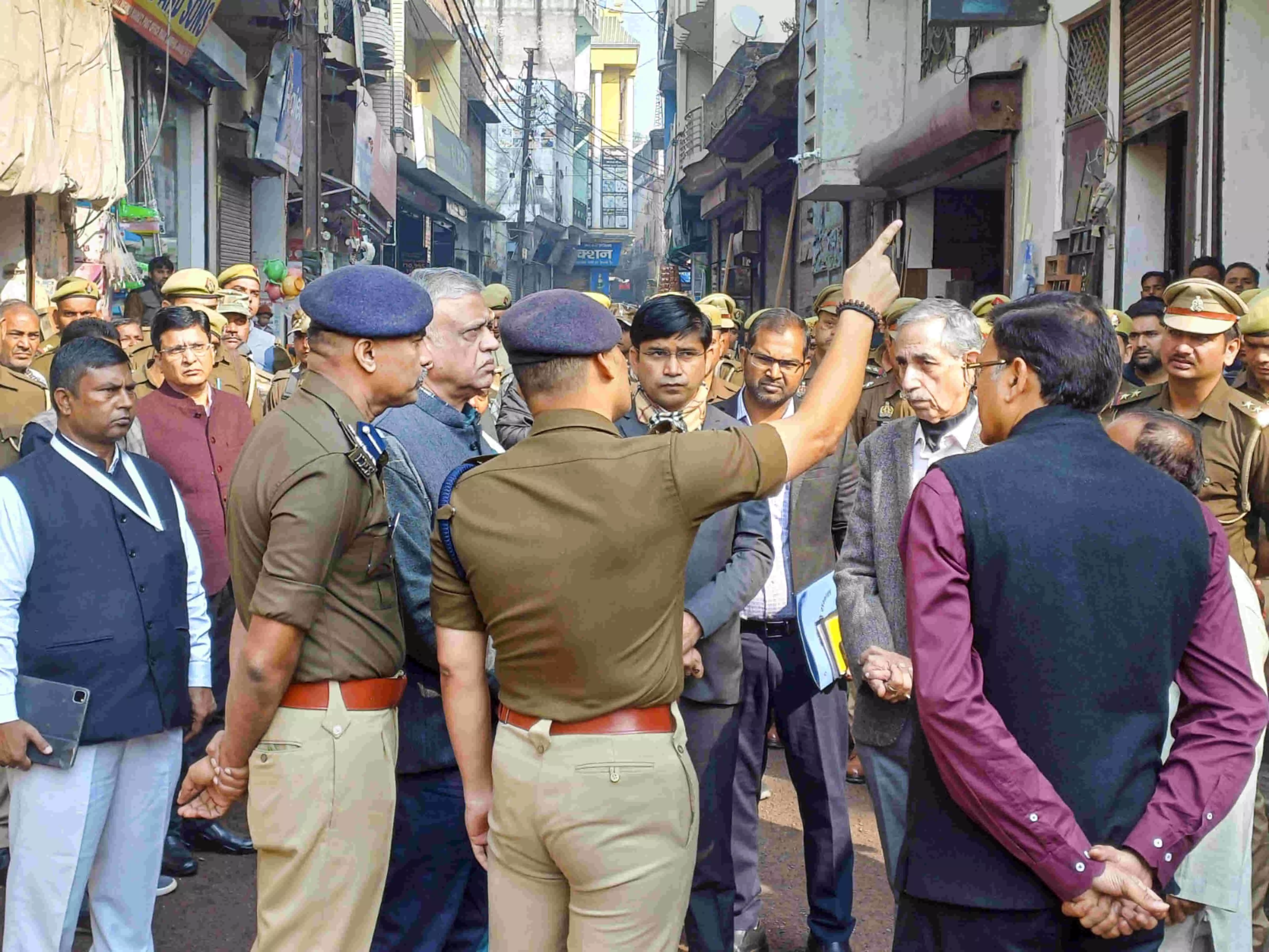 Judicial panel members visit Sambhal to probe violence