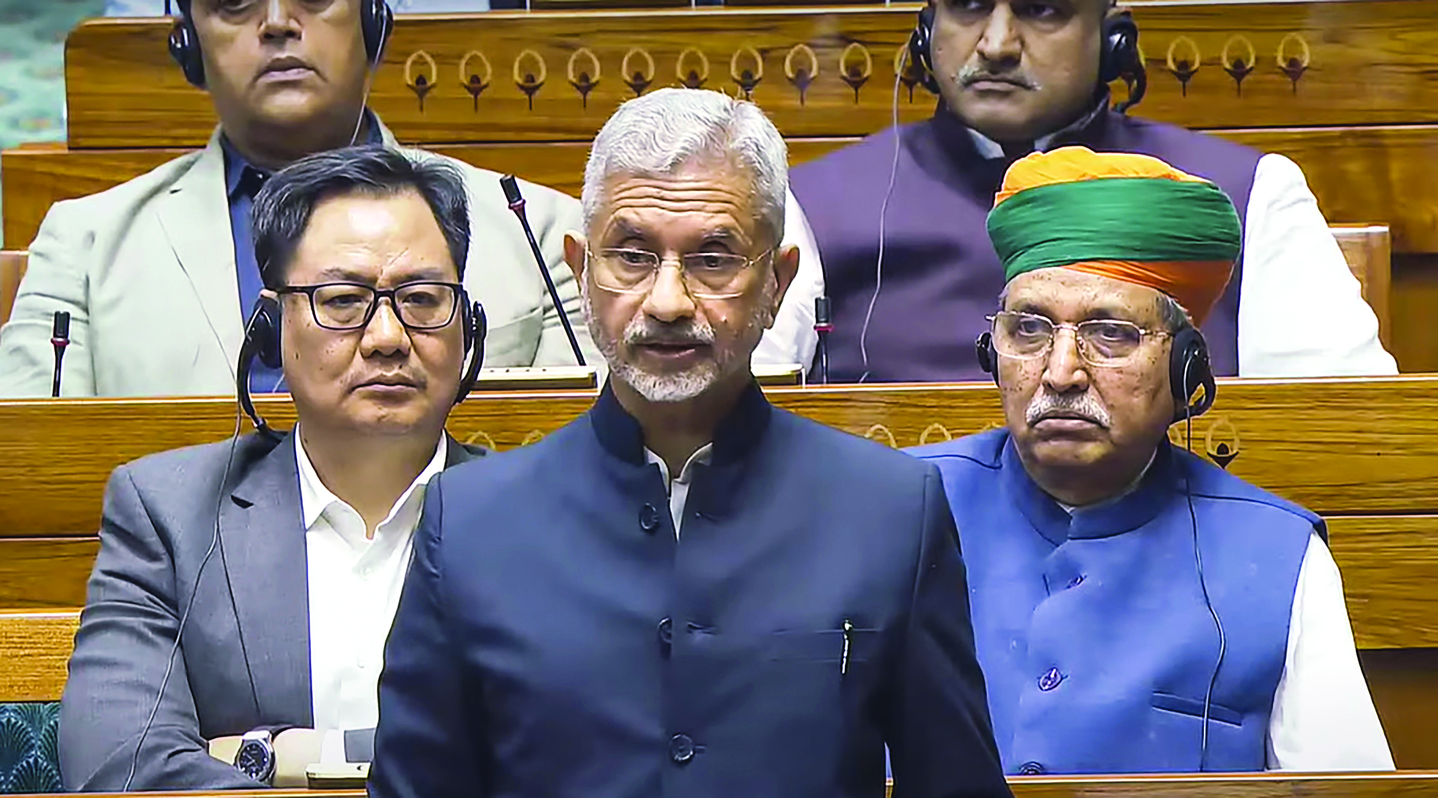 Jaishankar says India seeks fair border deal with China, outlines 3 engagement principles Jaishankar says India seeks fair border deal with China, outlines 3 engagement principles