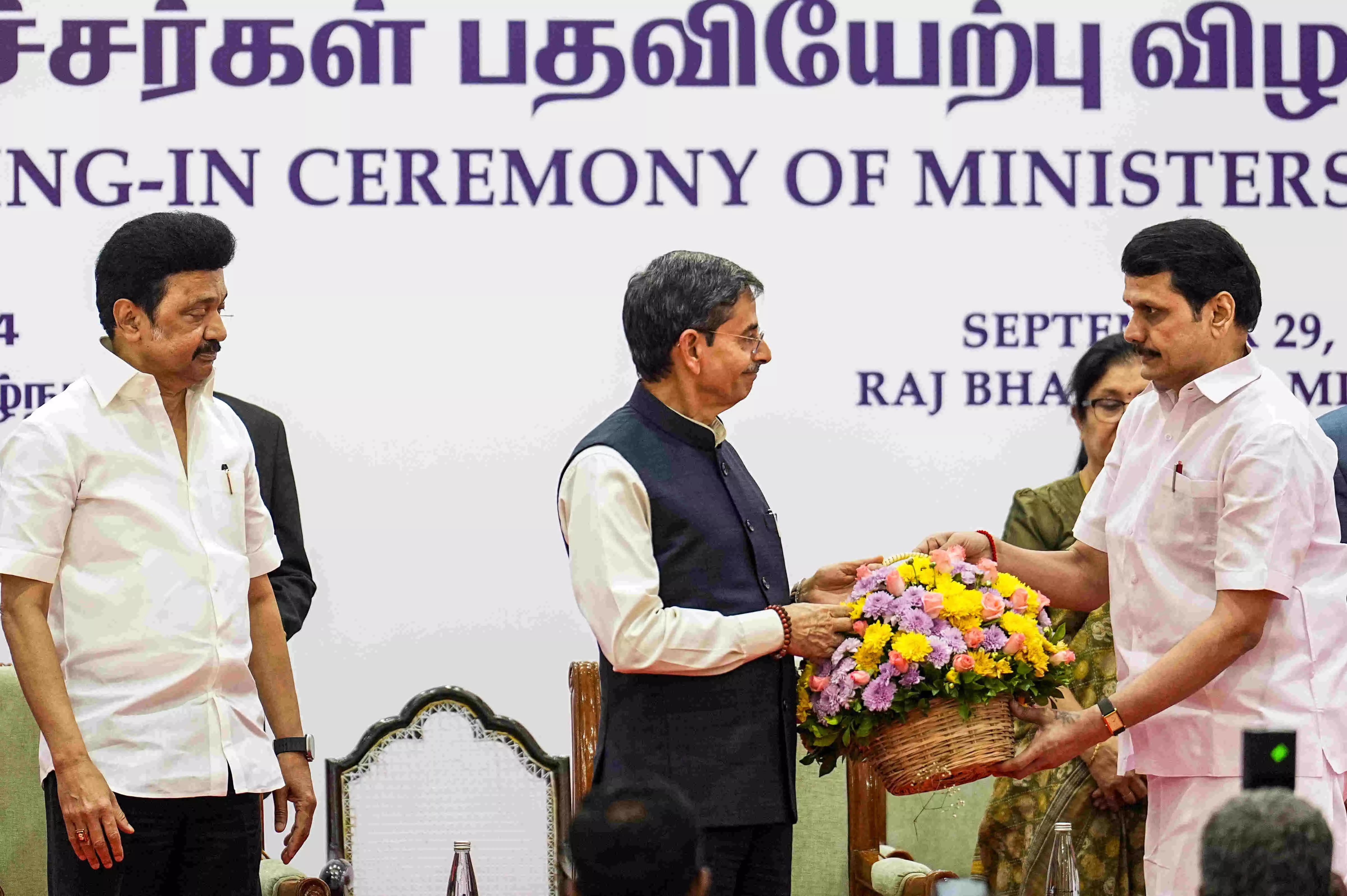 After SC rap, TN BJP demands Stalin to sack minister Senthil Balaji After SC rap, TN BJP demands Stalin to sack minister Senthil Balaji