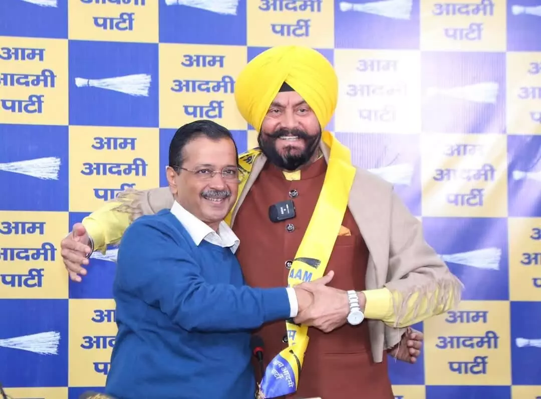 Padma Shri awardee and social worker Jitender Singh Shunty joins AAP ahead of Delhi polls