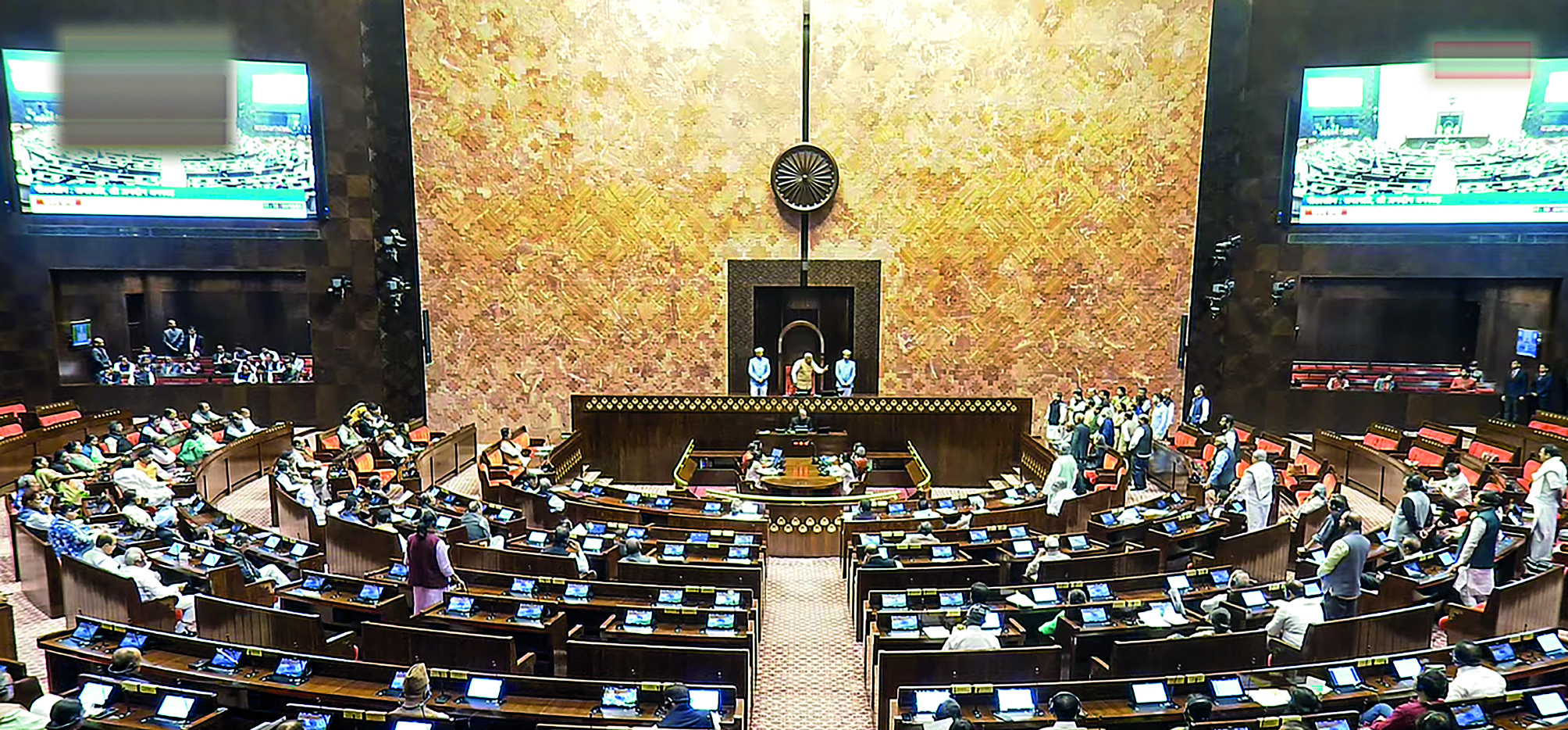 Rajya Sabha: Oppn points to new Bills with only Hindi titles Rajya Sabha: Oppn points to new Bills with only Hindi titles