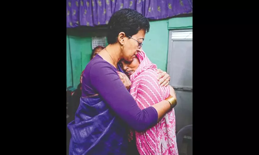 CM Atishi orders magisterial probe, assures help to family