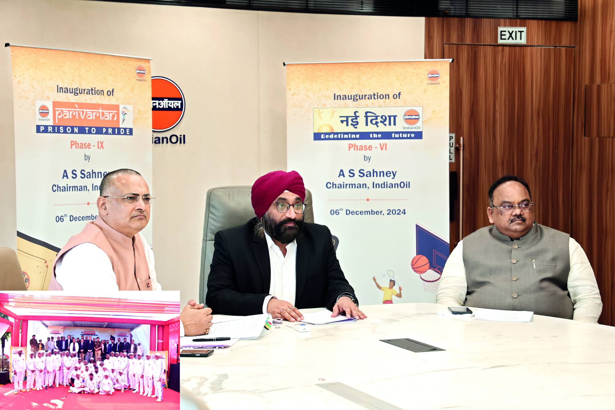 IndianOil launches Phase IX of ‘Prison to Pride’ & Phase VI of ‘Nayi Disha’ IndianOil launches Phase IX of ‘Prison to Pride’ & Phase VI of ‘Nayi Disha’