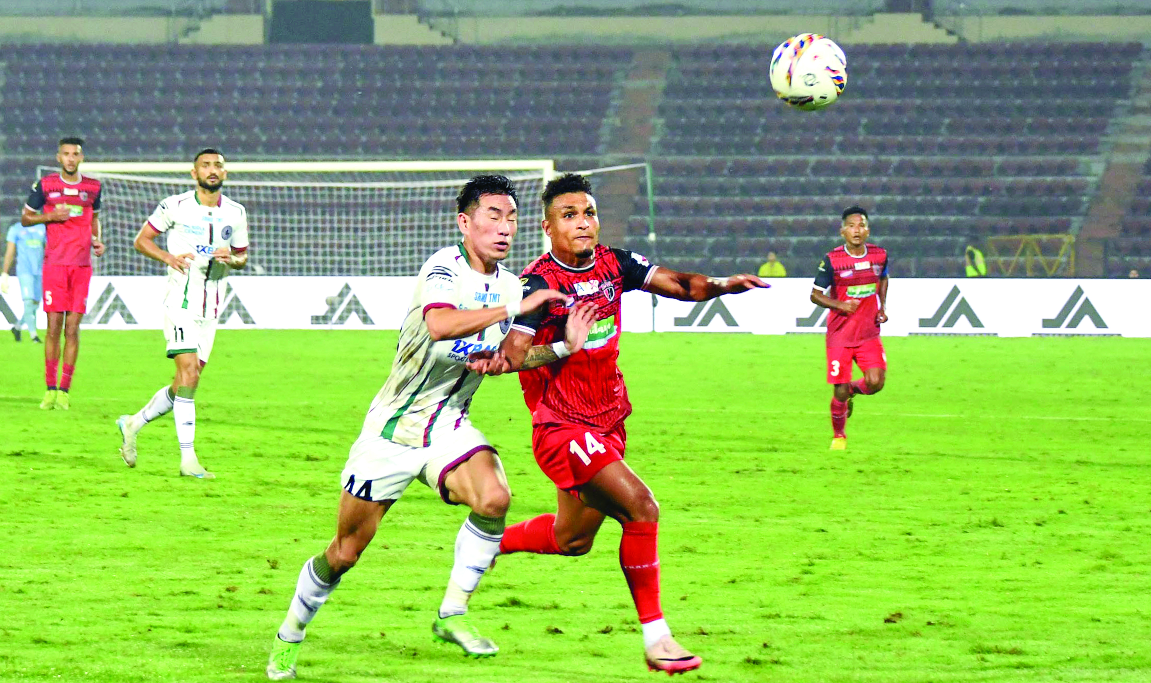 Two second-half strikes, a clean sheet send Mohun Bagan to top of the table