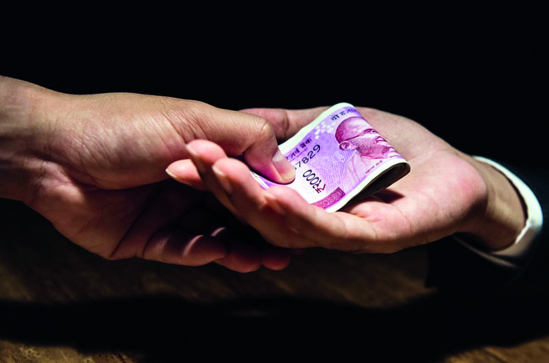 Around 66% businesses surveyed paid a bribe in the last 12 months Around 66% businesses surveyed paid a bribe in the last 12 months