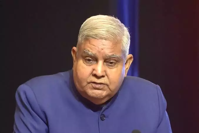 Oppn considering submitting notice for moving resolution to remove Dhankhar as VP