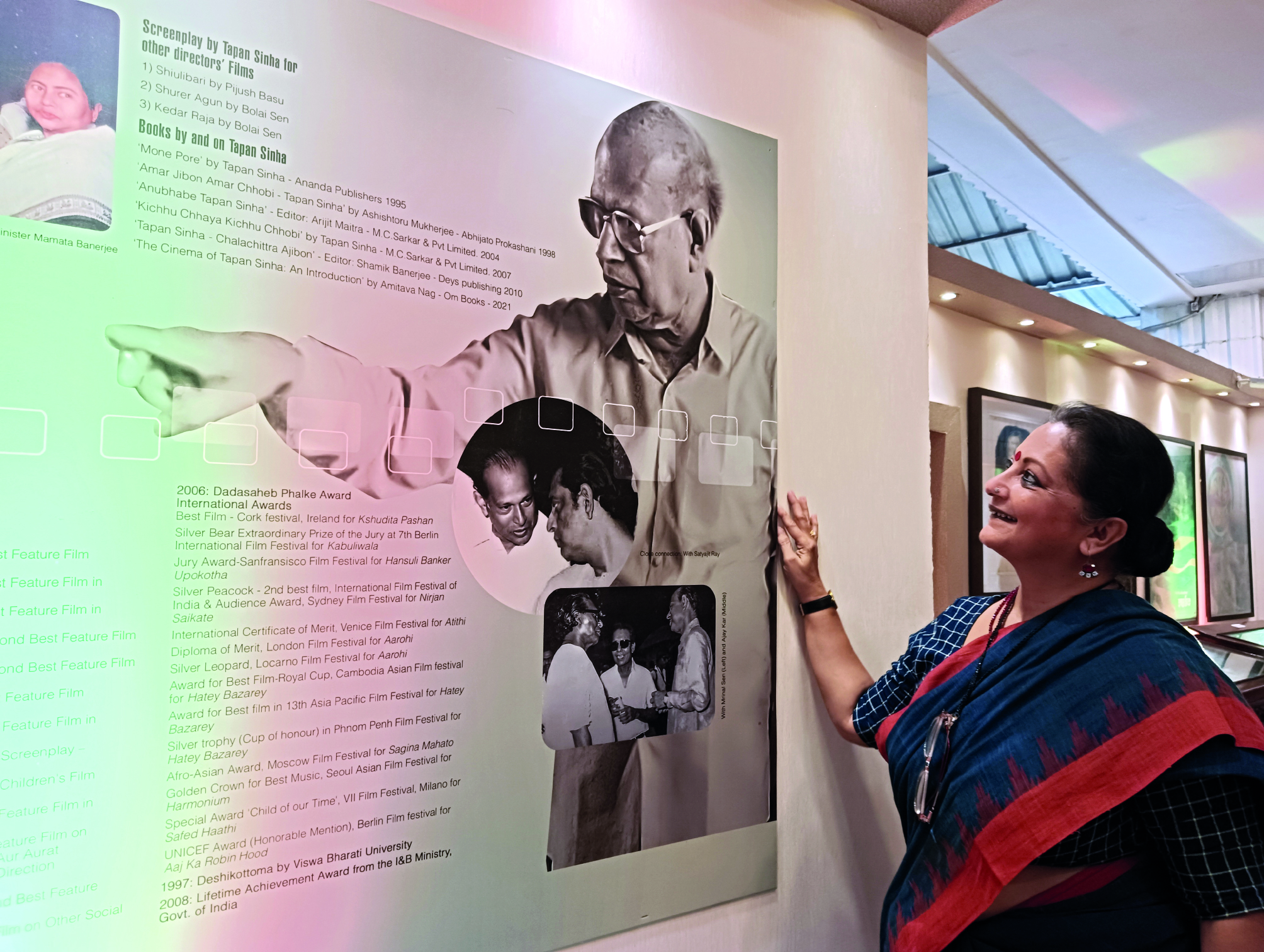 Tapan Sinha exhibition at Kolkata International Film Festival: A treasure trove for cinephiles Tapan Sinha exhibition at Kolkata International Film Festival: A treasure trove for cinephiles