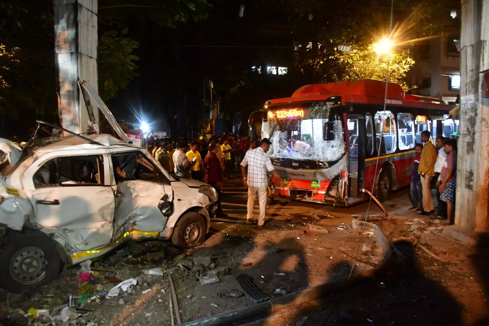 Mumbai BEST bus crash leaves 7 dead, driver booked for culpable homicide Mumbai BEST bus crash leaves 7 dead, driver booked for culpable homicide