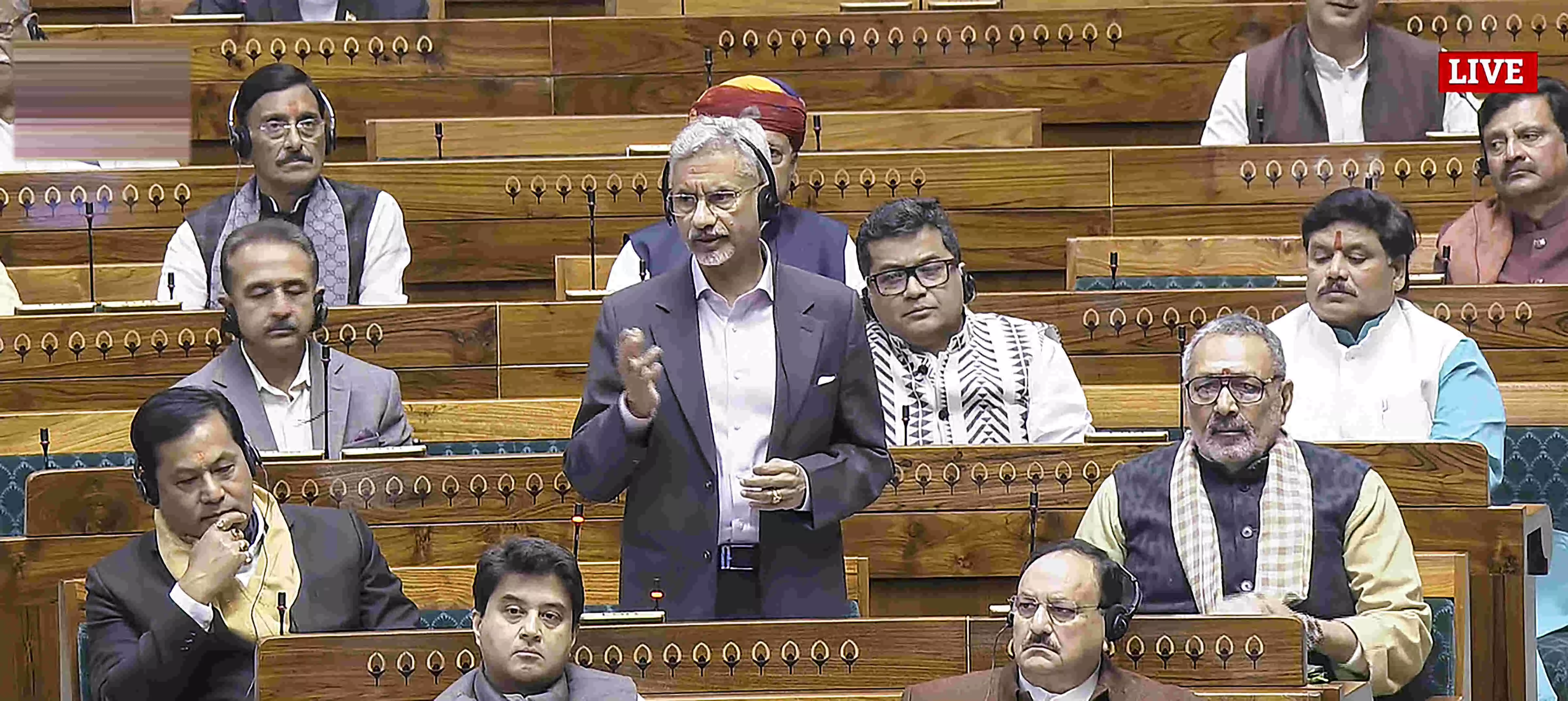 India wants to have good relations with Pakistan, free of terror: Jaishankar in Lok Sabha