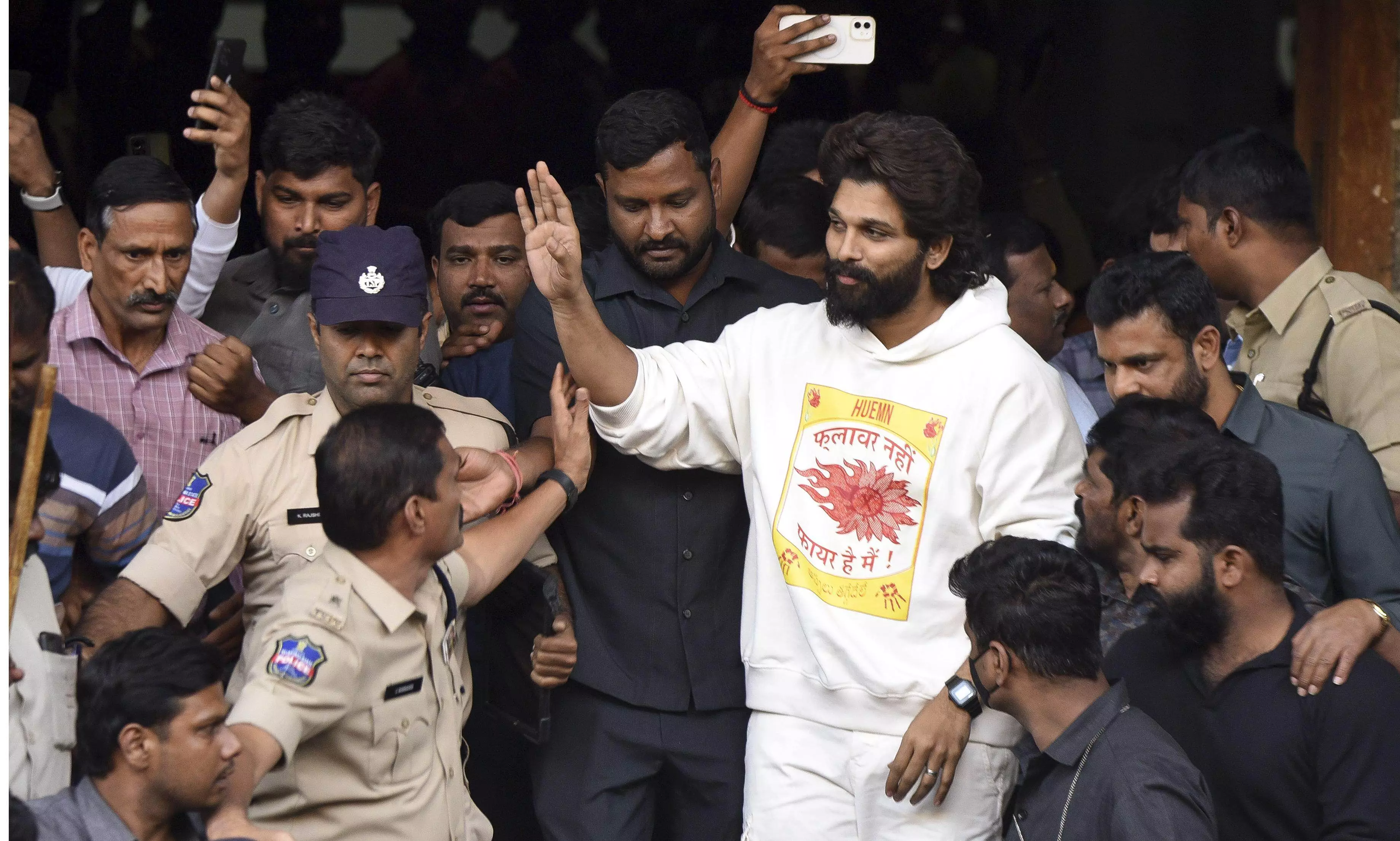 Womans death in Pushpa-2 screening: Telangana HC grants interim bail to actor Allu Arjun