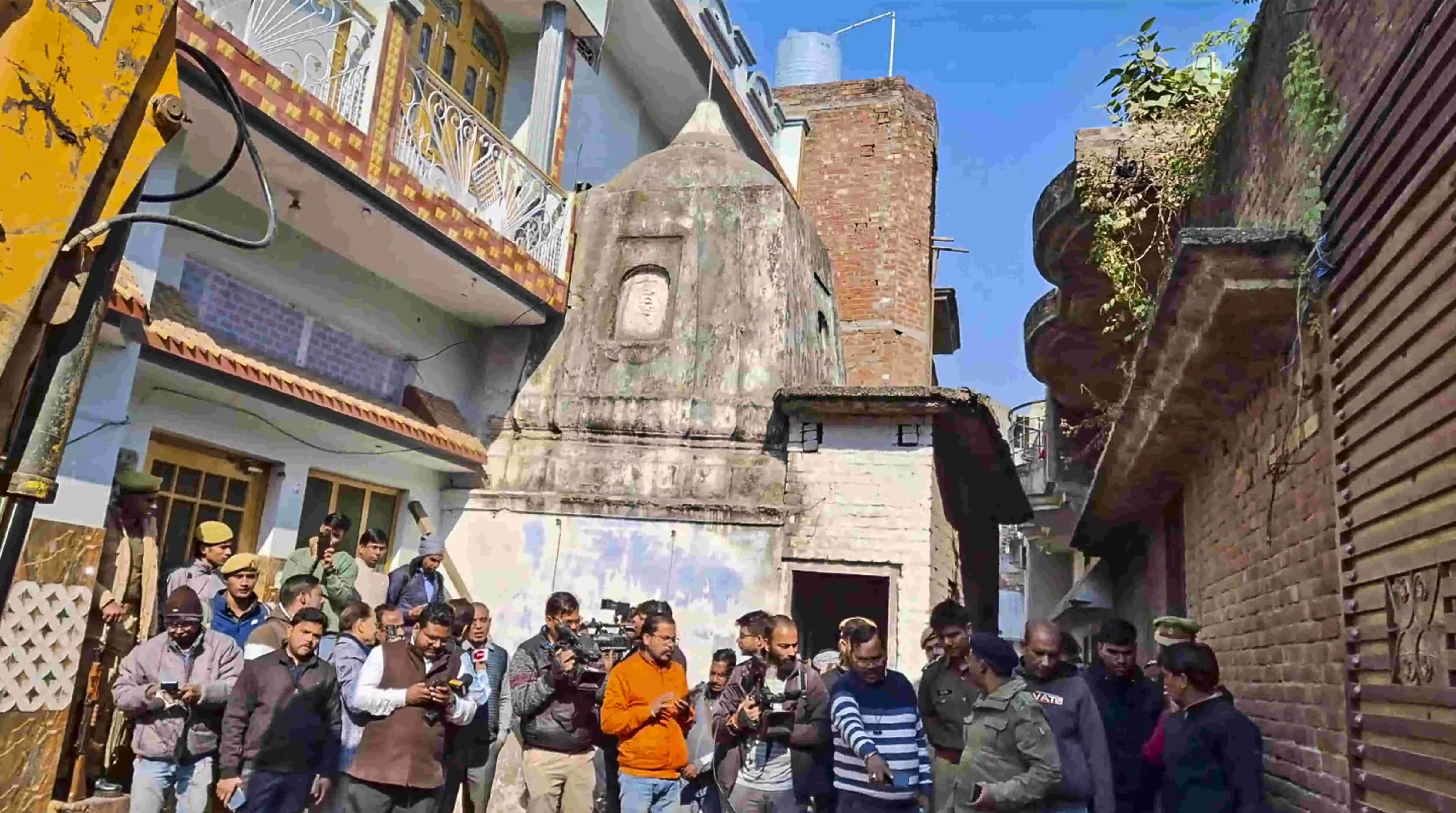 Sambhal administration reopens old temple closed since 1978 riots Sambhal administration reopens old temple closed since 1978 riots