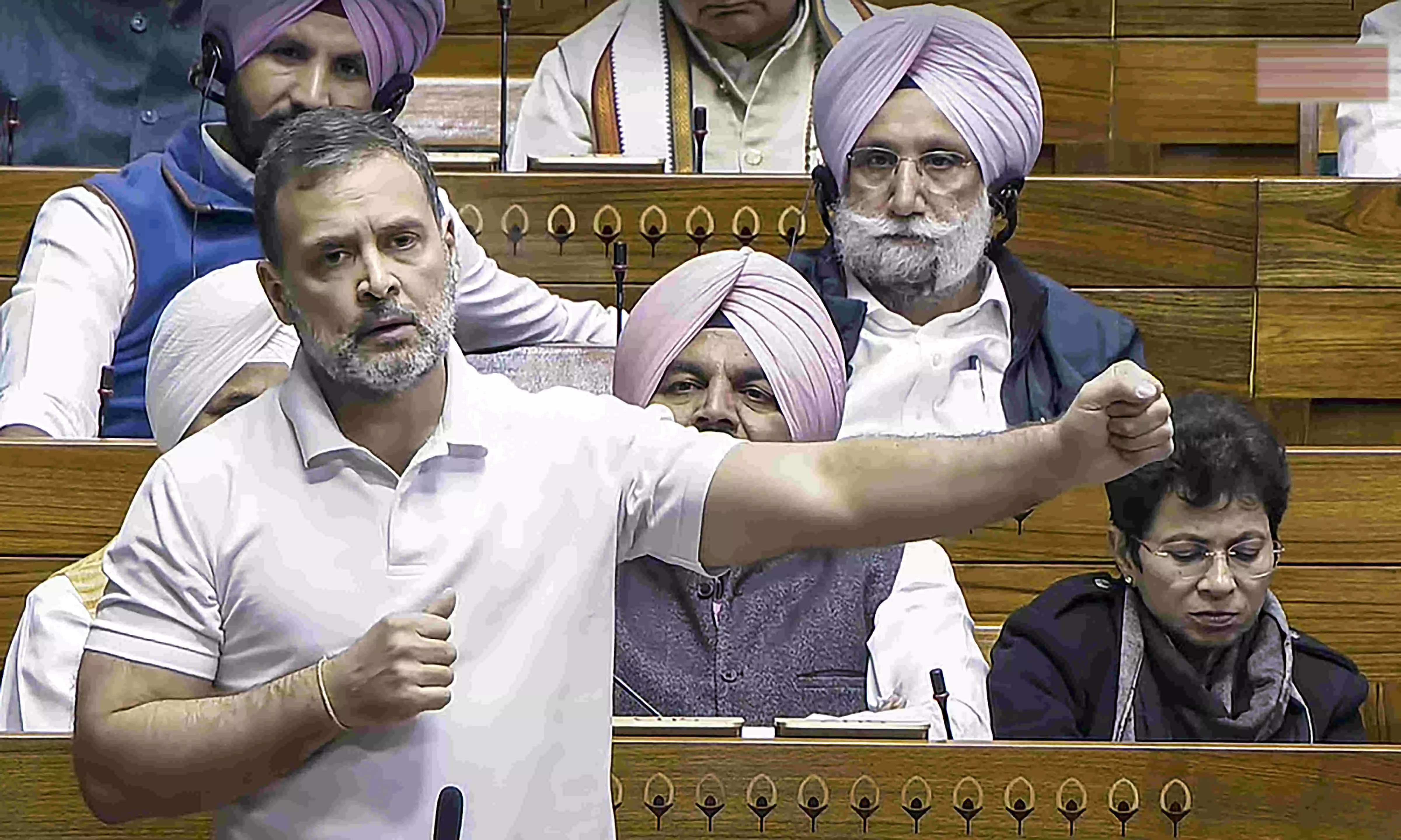Your supreme leader Savarkar preferred Manusmriti to Constitution: Rahuls dig at BJP