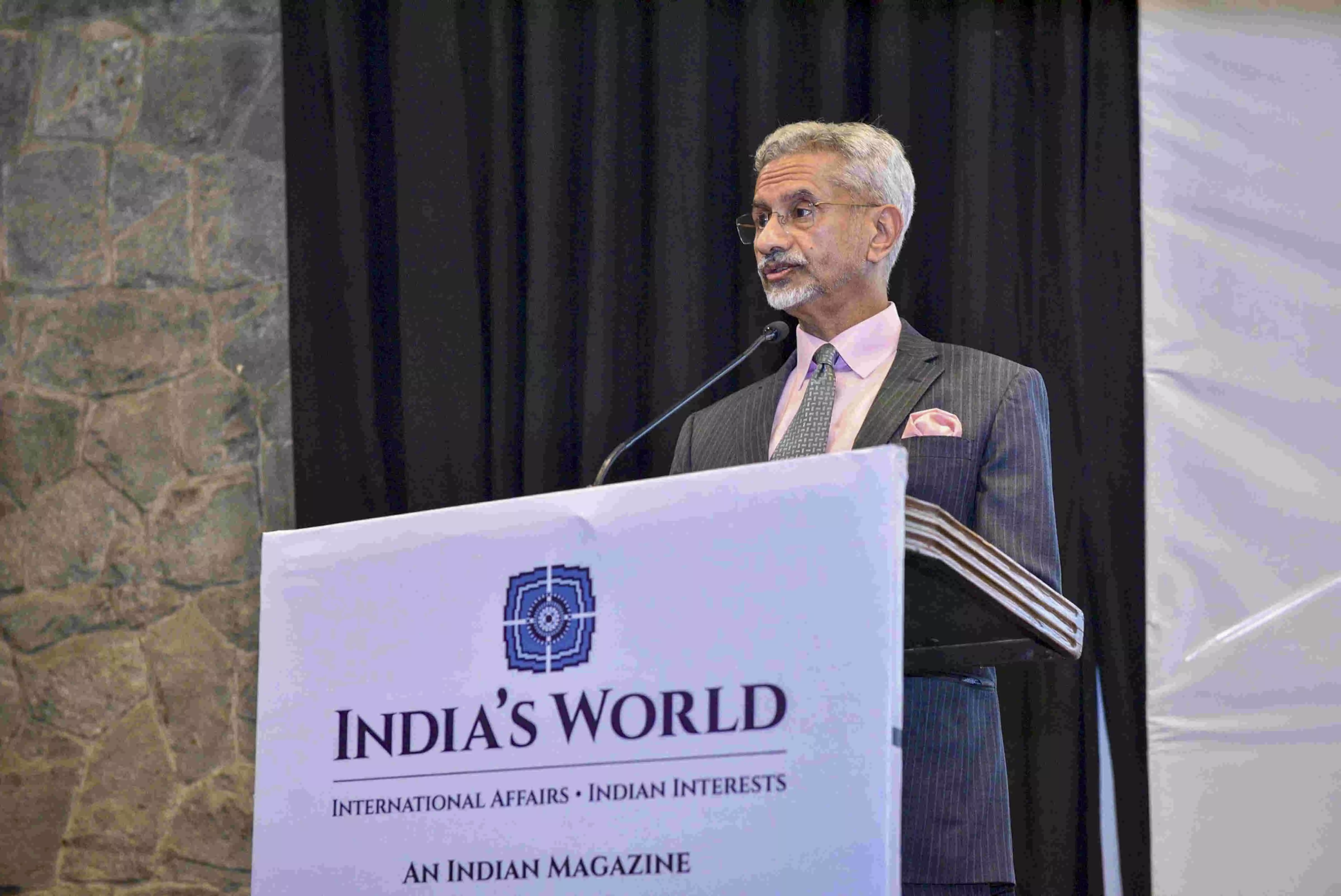 In interest of both countries to reach an equilibrium: Jaishankar on India-China ties In interest of both countries to reach an equilibrium: Jaishankar on India-China ties