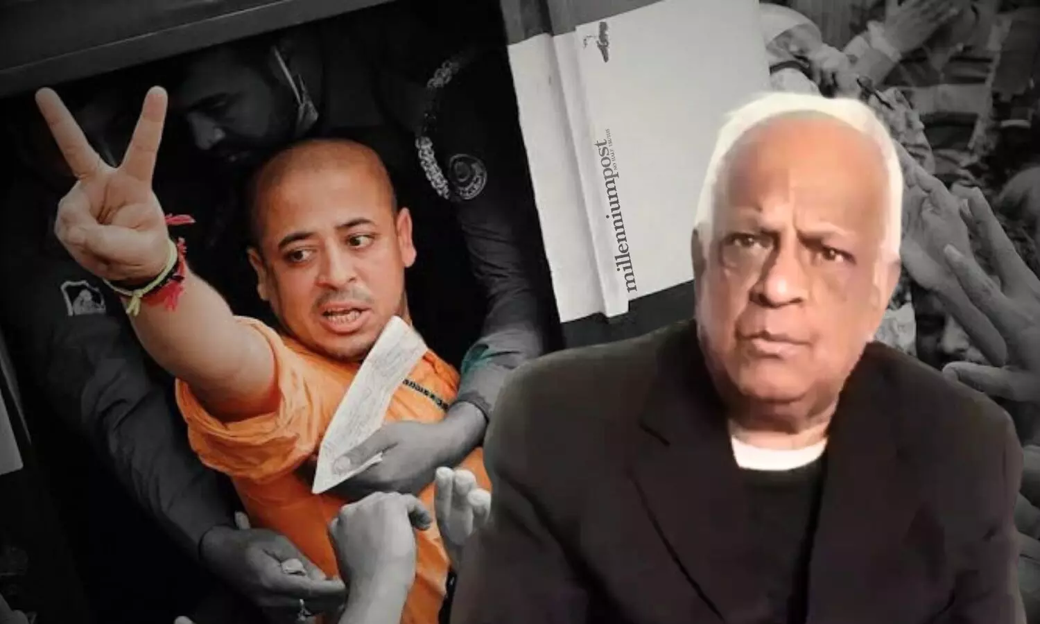 BJP leader meets Bangladeshi lawyer Rabindra Ghosh, lauds him for fighting for jailed Hindu monk