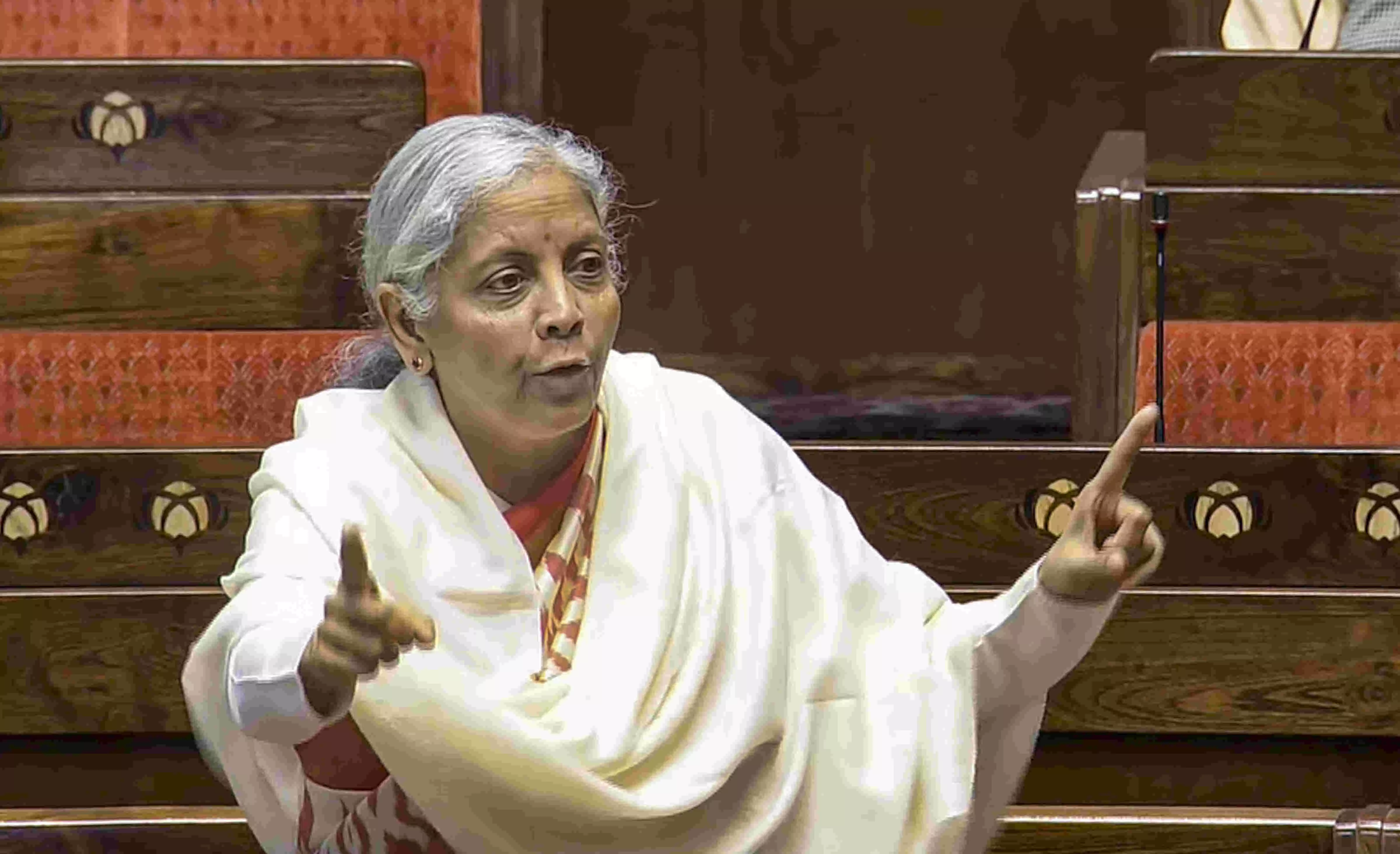 Lower Q2 GDP growth a temporary blip; economy to improve in coming quarters: Sitharaman