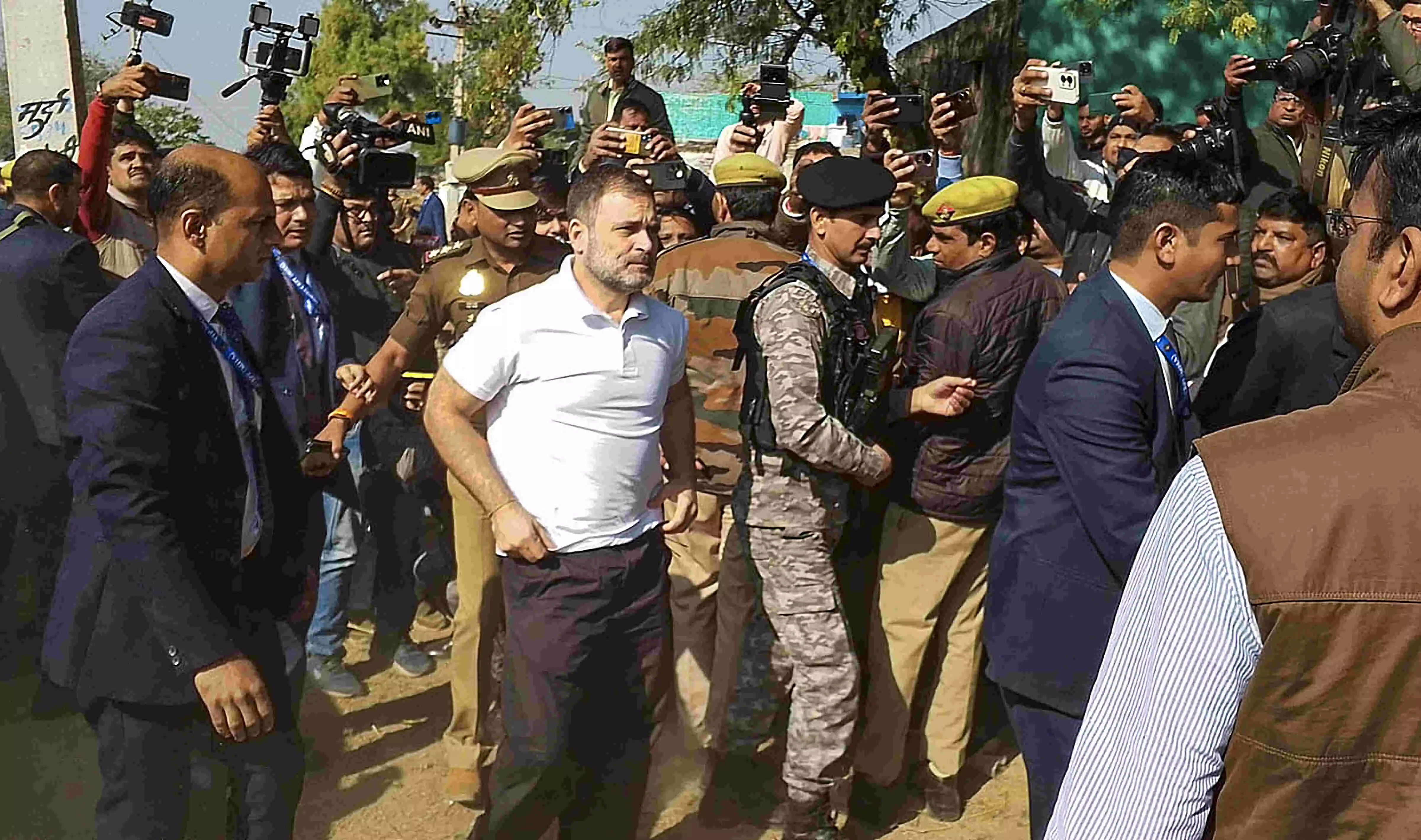 Justice delayed, justice denied: Rahul slams BJP over treatment of Hathras rape victims family