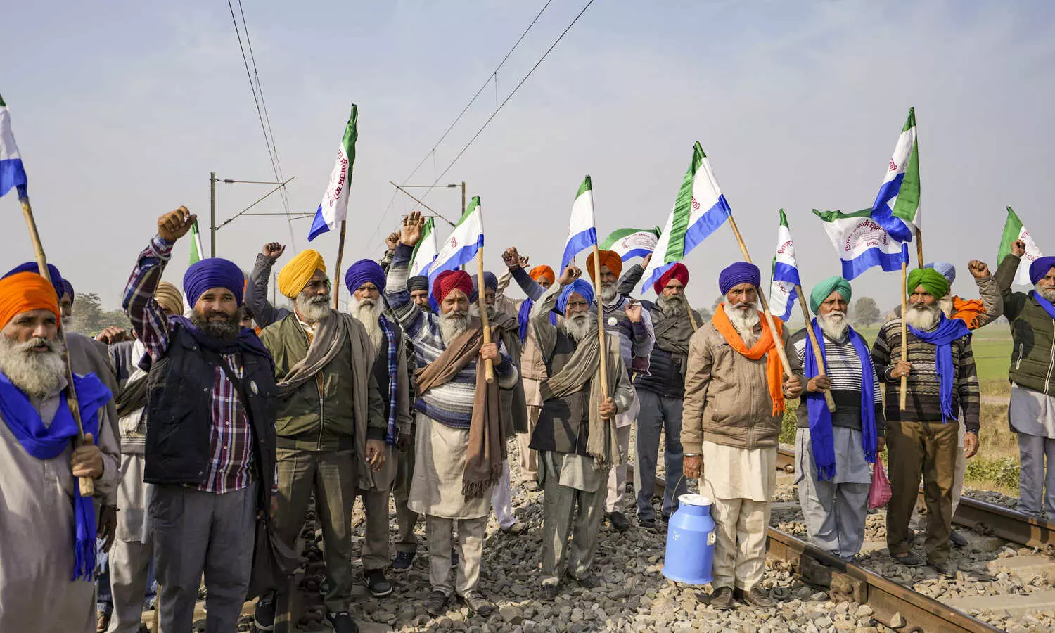 3-hour rail roko protest by farmers begins in Punjab