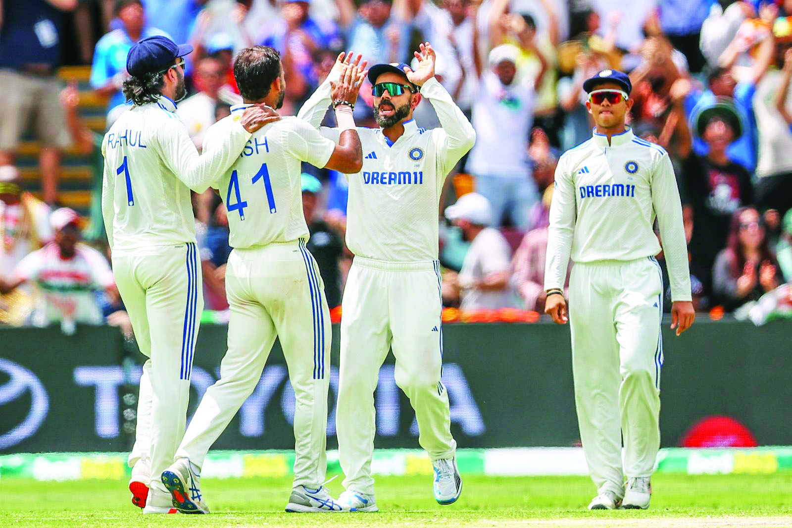 Rain plays spoilsport again as 3rd Test against Aus ends in a draw