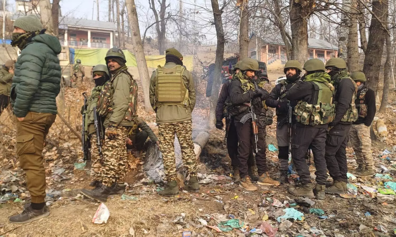 Five terrorists gunned down in J-Ks Kulgam district