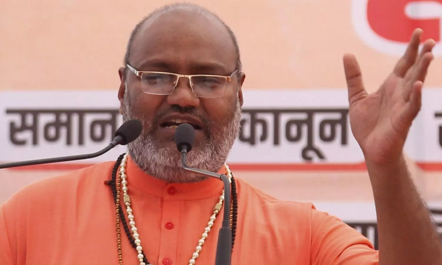 Dharma Sansad cancelled after police intervention, says Narasinghanand