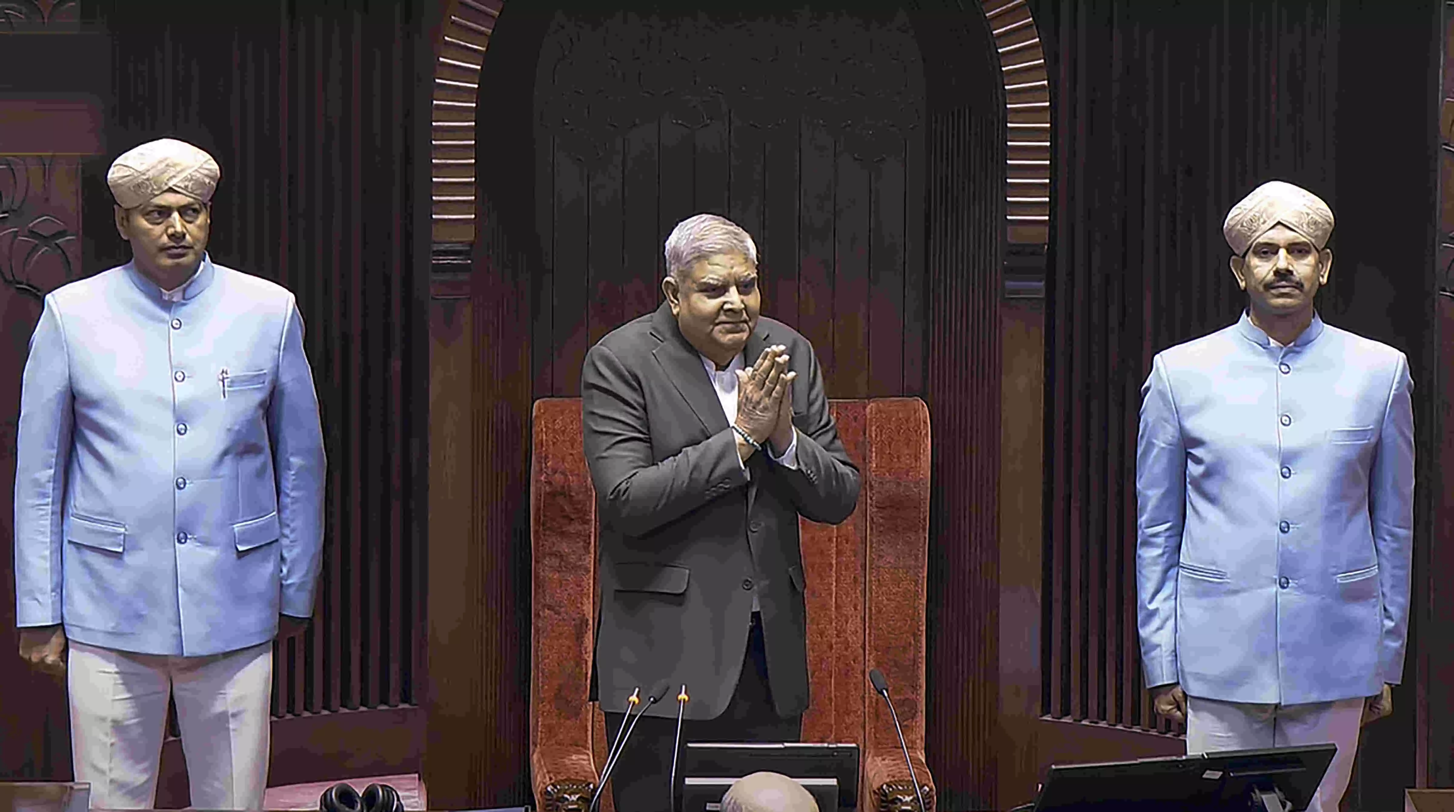 RS deputy chairman dismisses Opposition notice seeking removal of VP Dhankhar RS deputy chairman dismisses Opposition notice seeking removal of VP Dhankhar