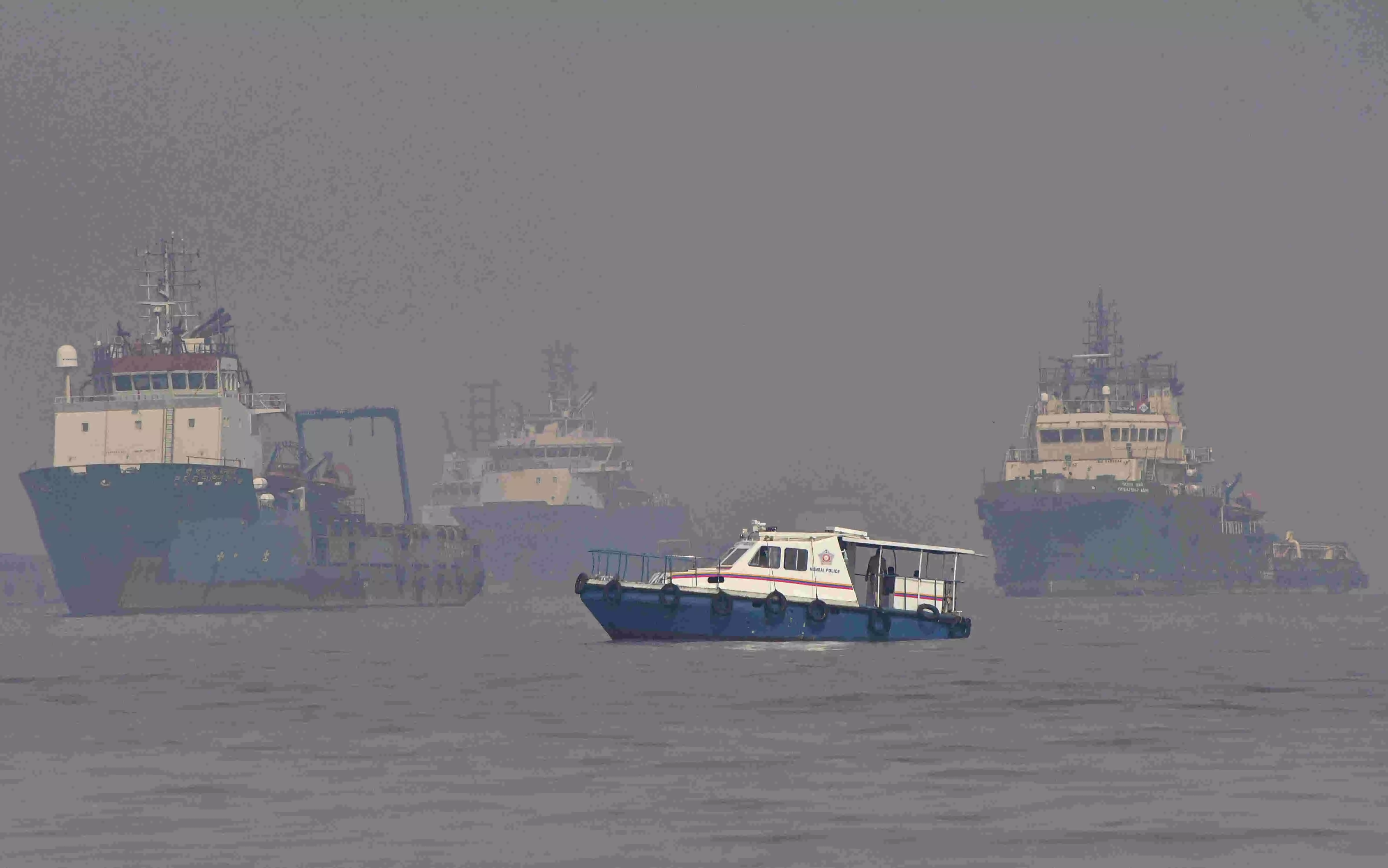 Search operation on for 7-yr-old boy missing after ferry-Navy craft crash