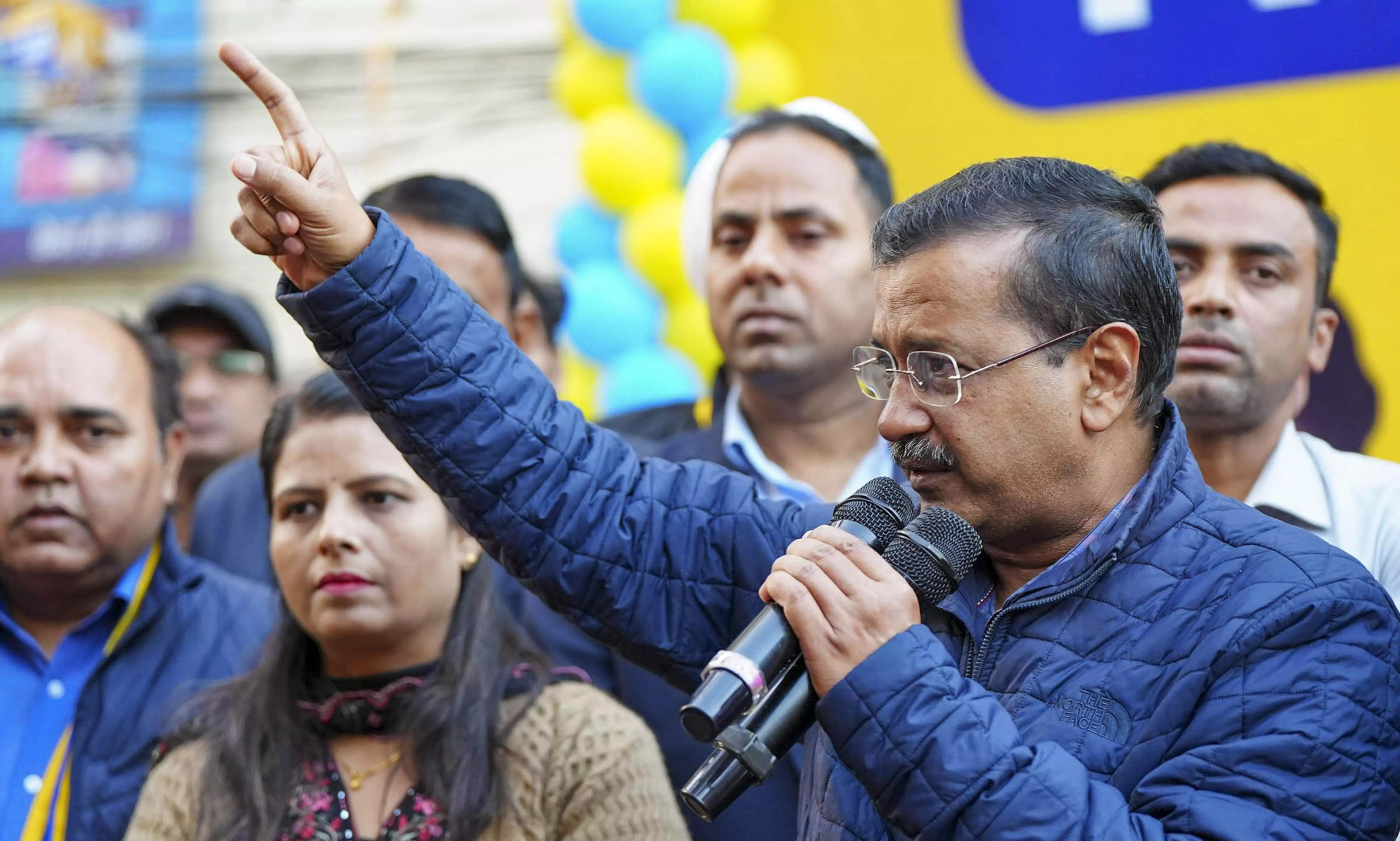 Delhi polls: BJP issues chargesheet against Kejriwal; vows to remove AAP from power Delhi polls: BJP issues chargesheet against Kejriwal; vows to remove AAP from power