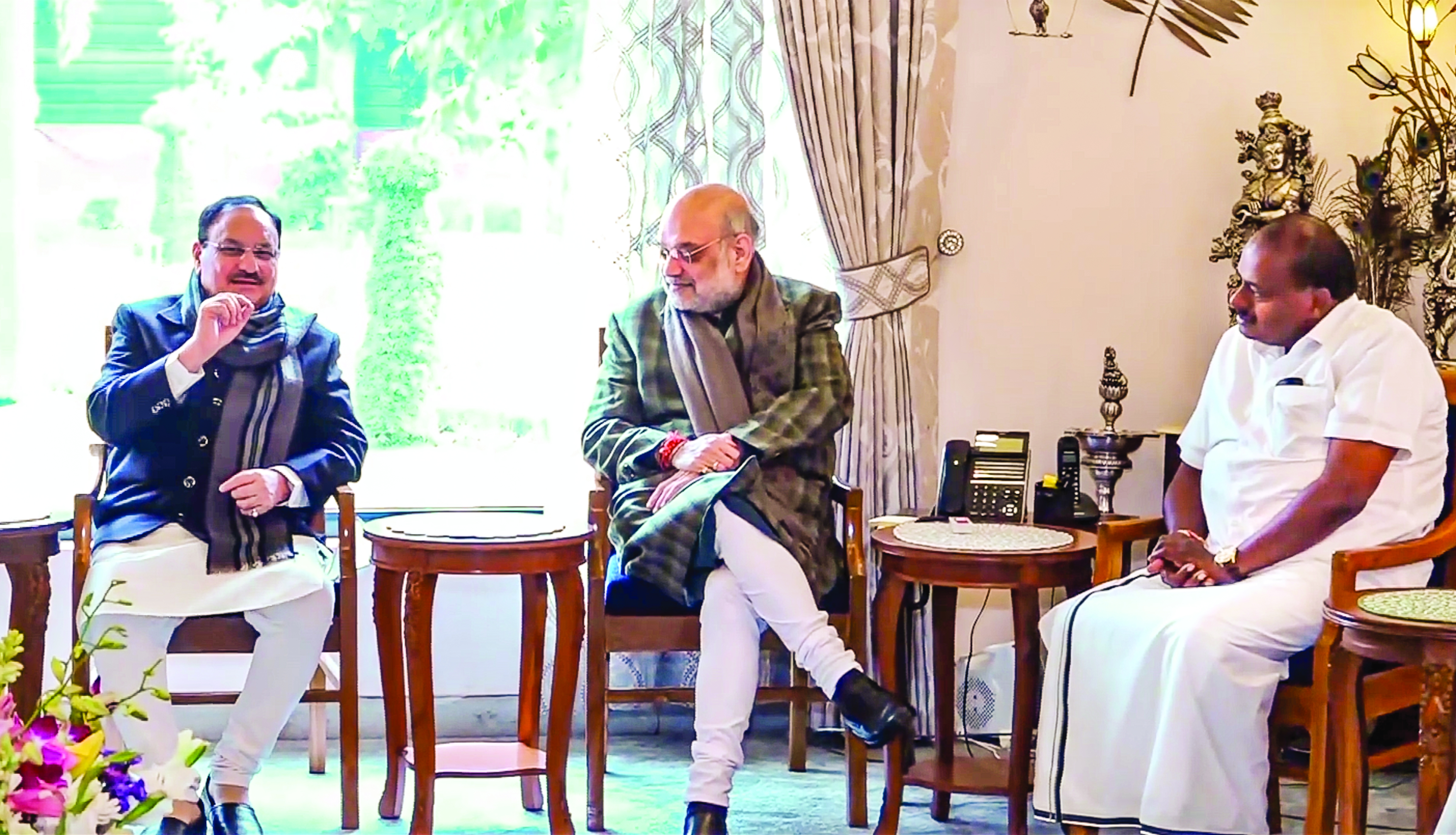 NDA leaders meet to discuss Congress’ constitutional critiques & coalition unity NDA leaders meet to discuss Congress’ constitutional critiques & coalition unity