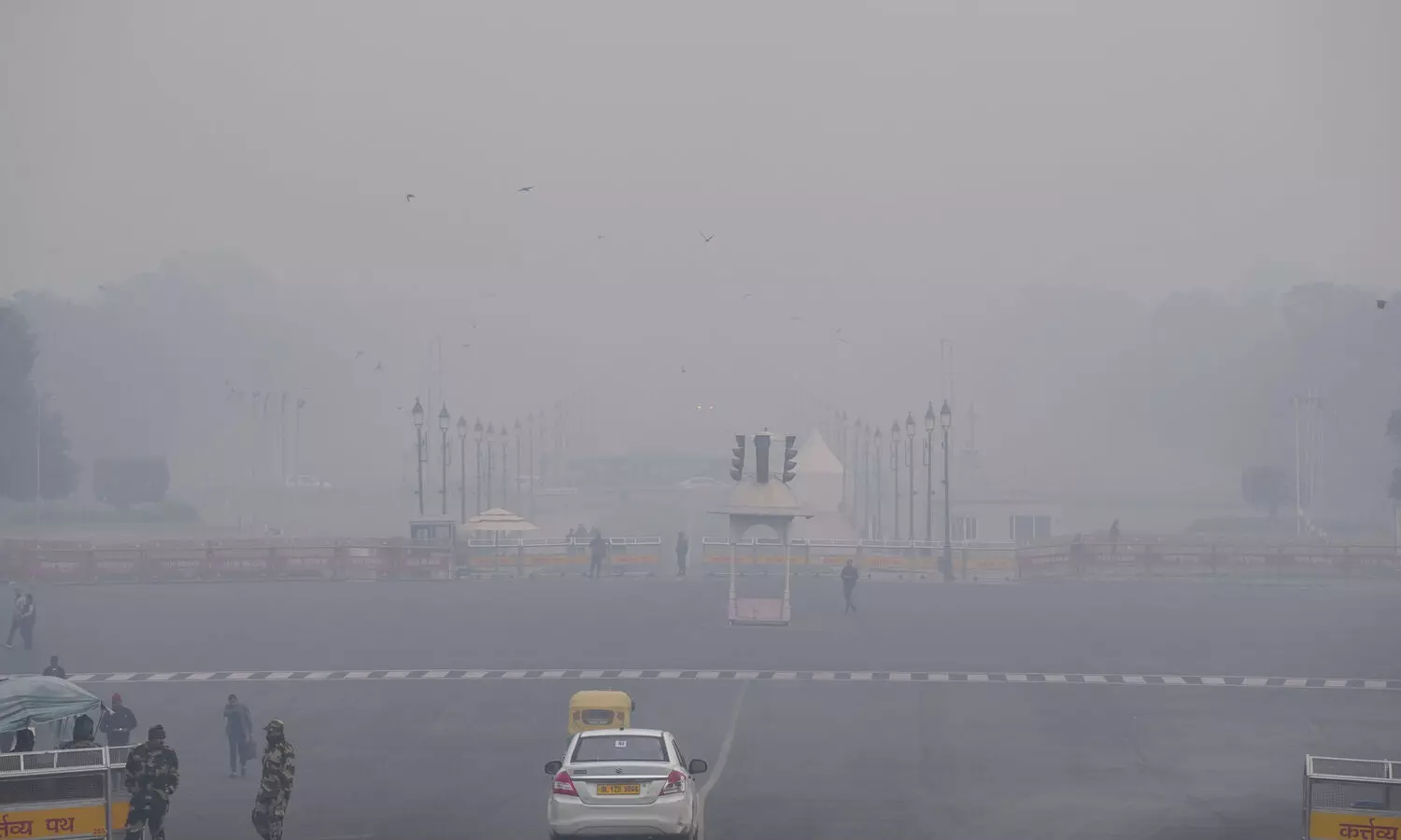 Air quality very poor in Delhi