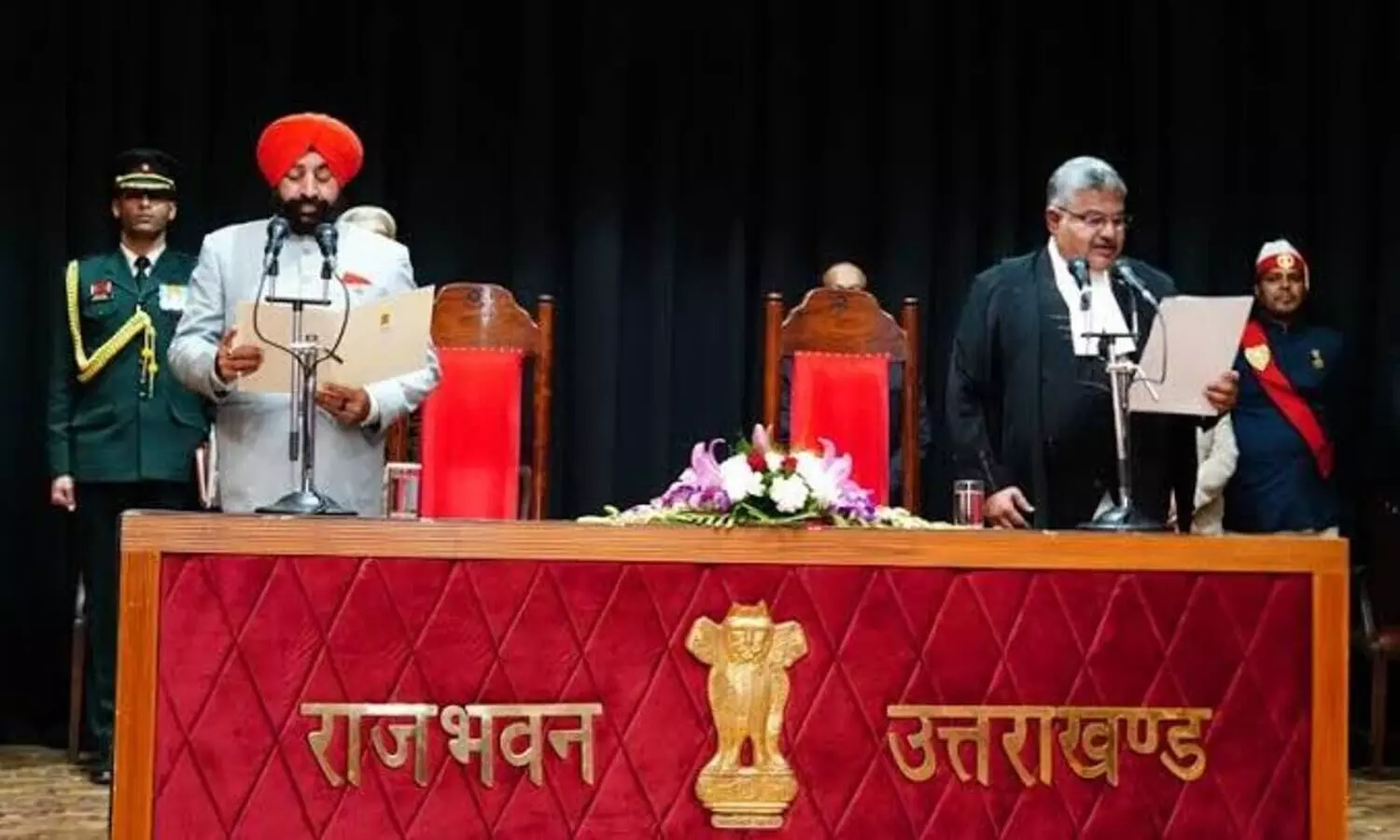 Justice Guhanathan Narendar takes oath as Uttarakhand High Court Chief Justice