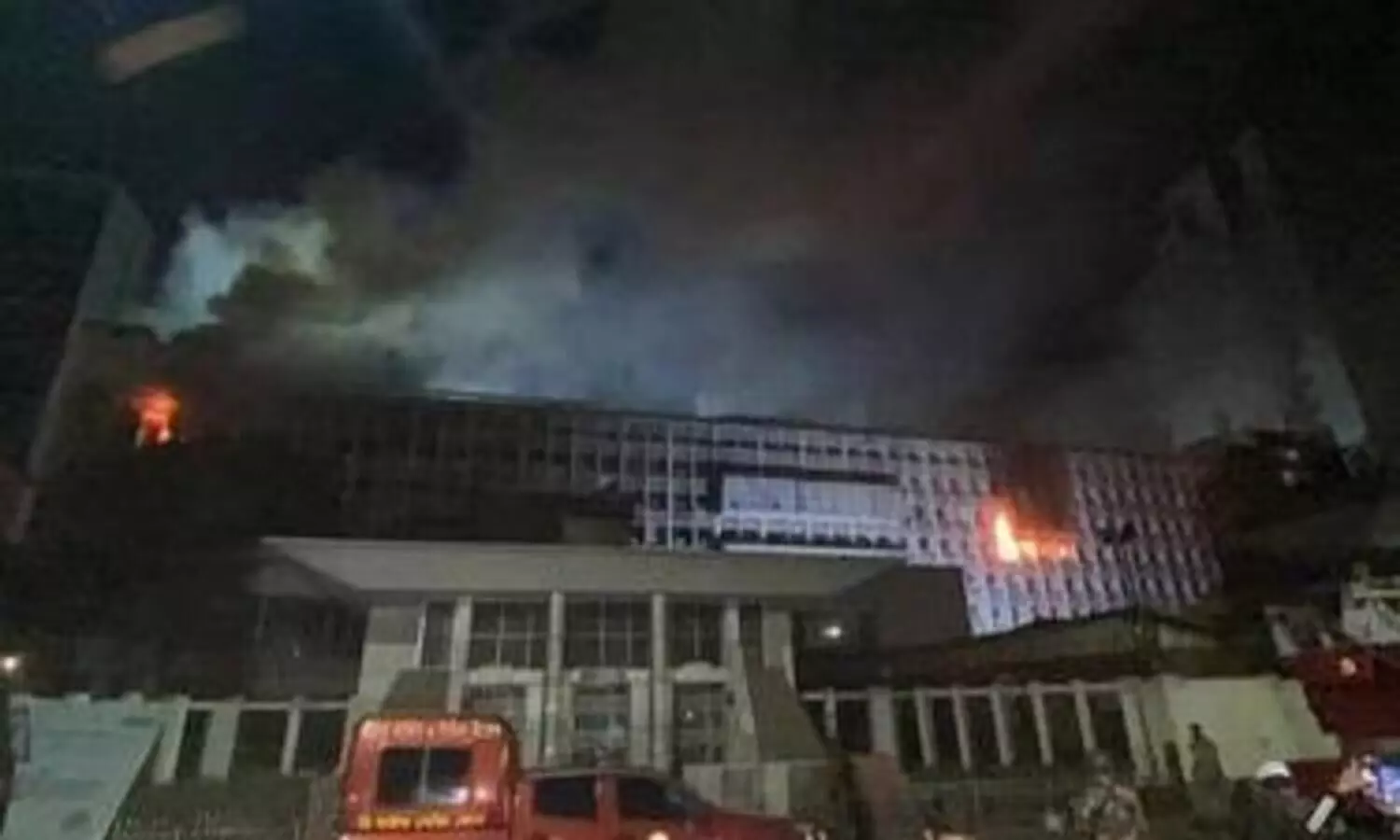Massive fire breaks out at Bangladesh Secretariat, official documents damaged