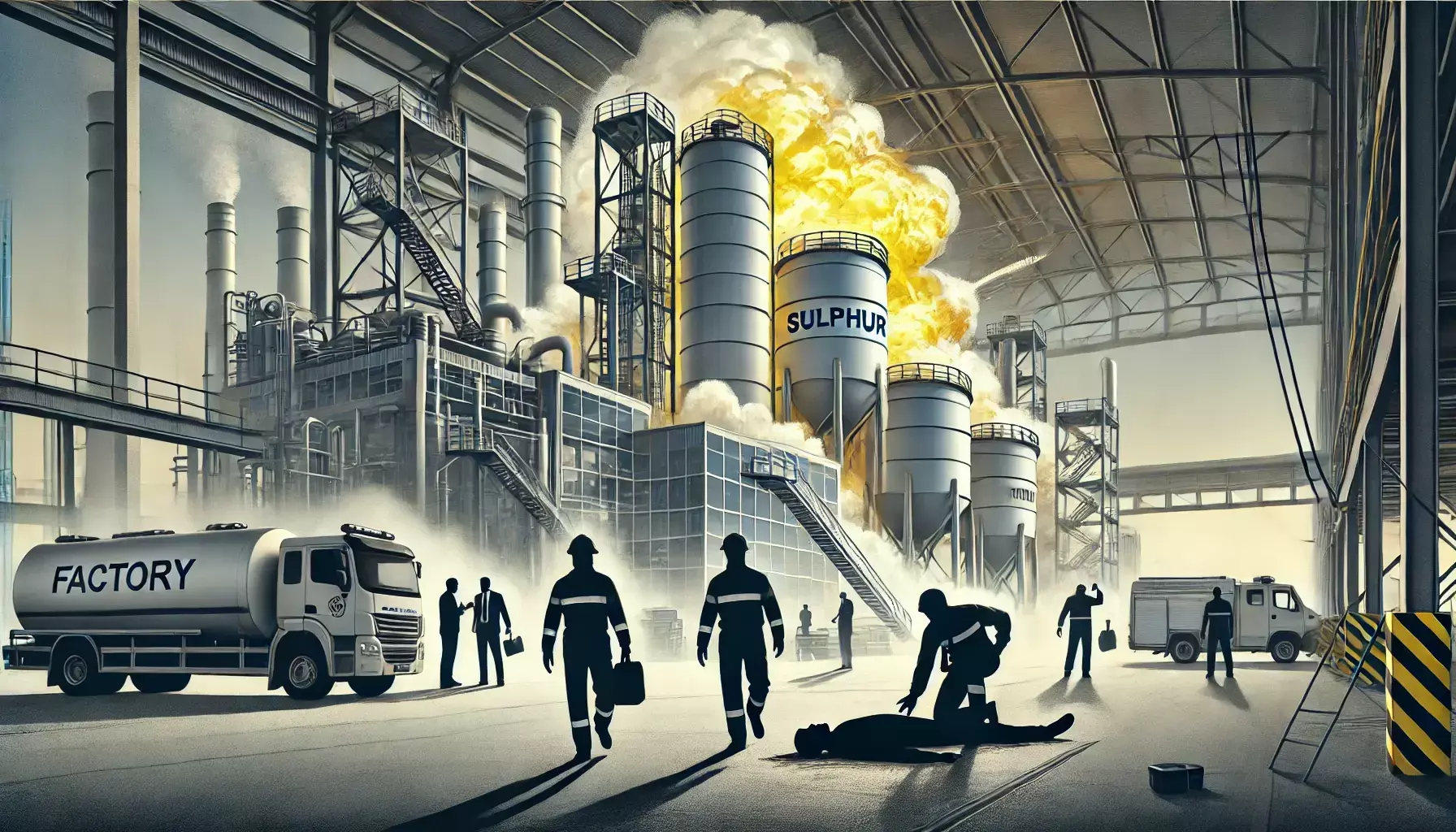 Two killed, one injured as sulphur tank explodes at sugar factory in Jalna district