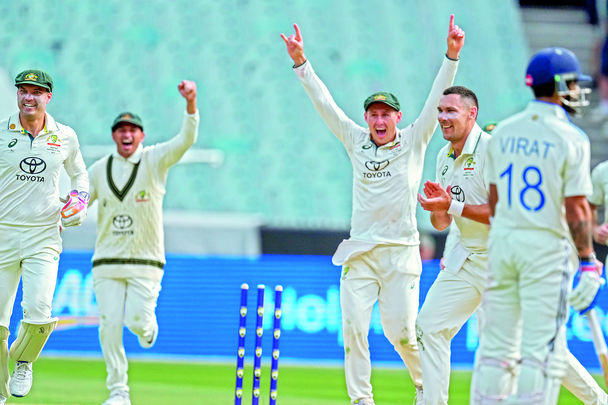 Day 2 of fourth Test: India collapse after Jaiswal’s terrible run-out