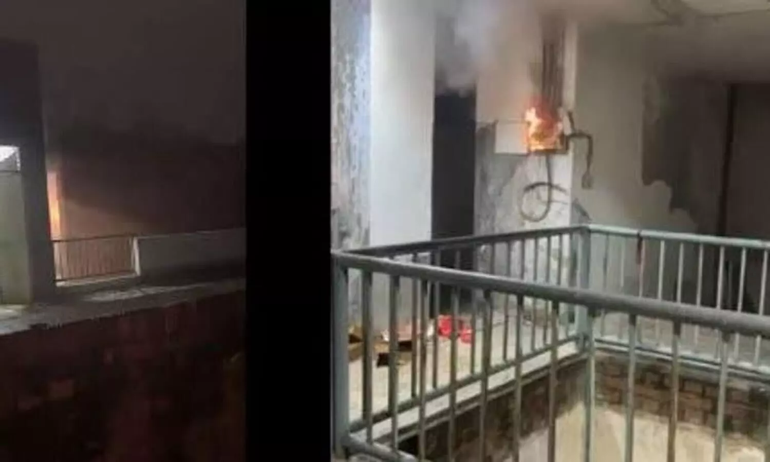 Fire breaks out at JNU hostel; students decry administration