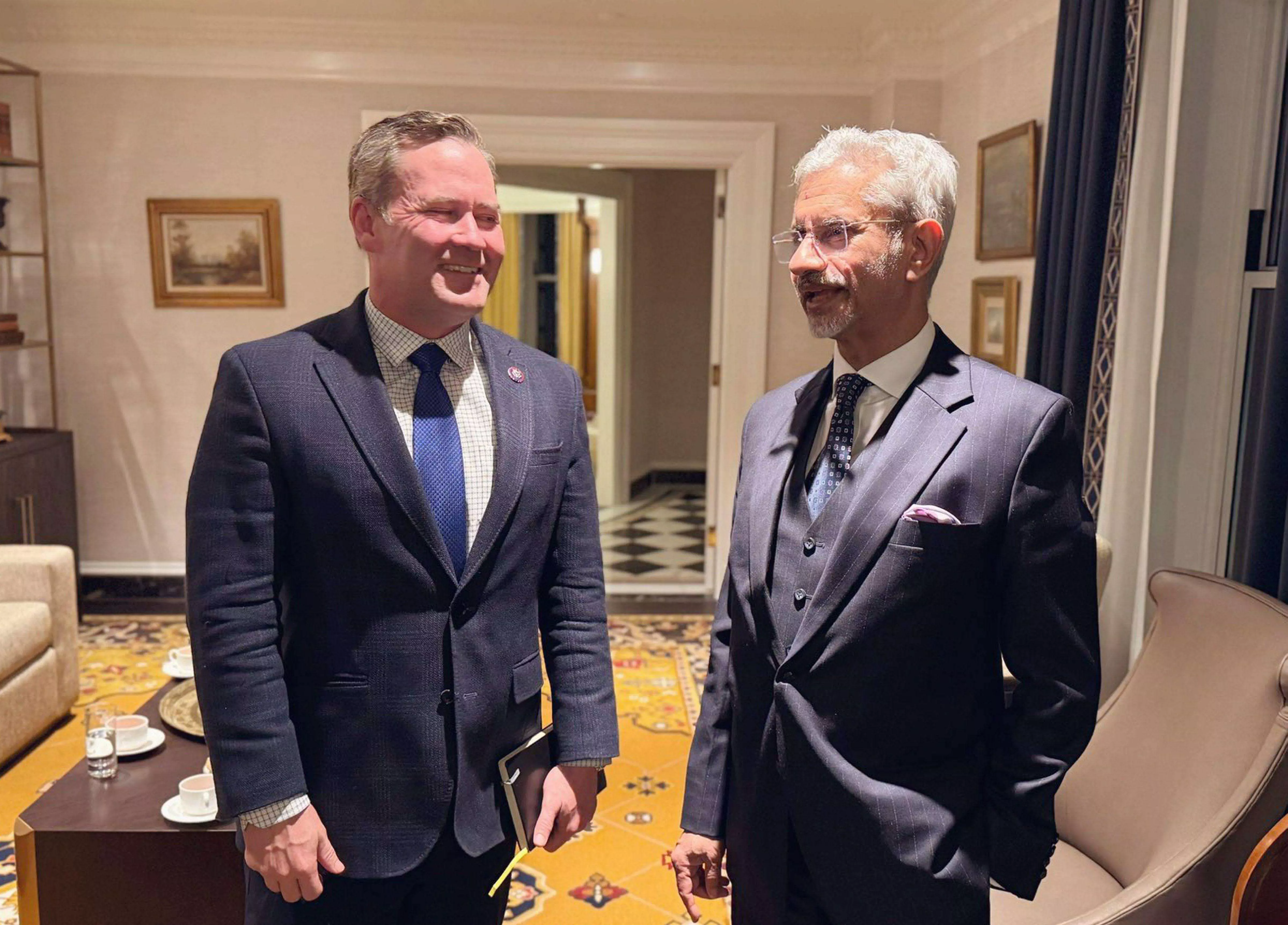 Jaishankar meets Trumps NSA pick Waltz; discusses bilateral ties, global issues