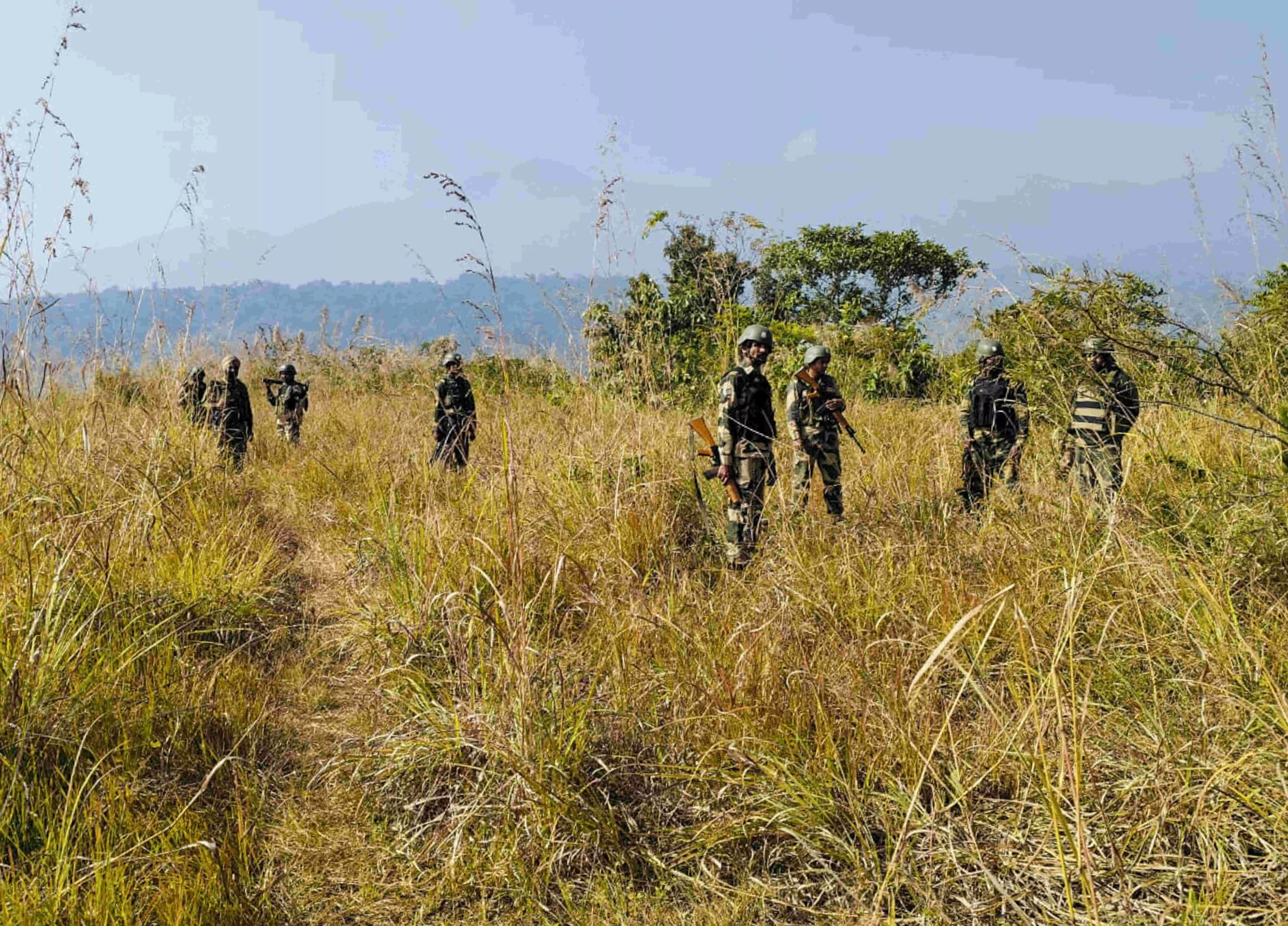 Massive search underway in Imphal East for armed men involved in incidents of shooting