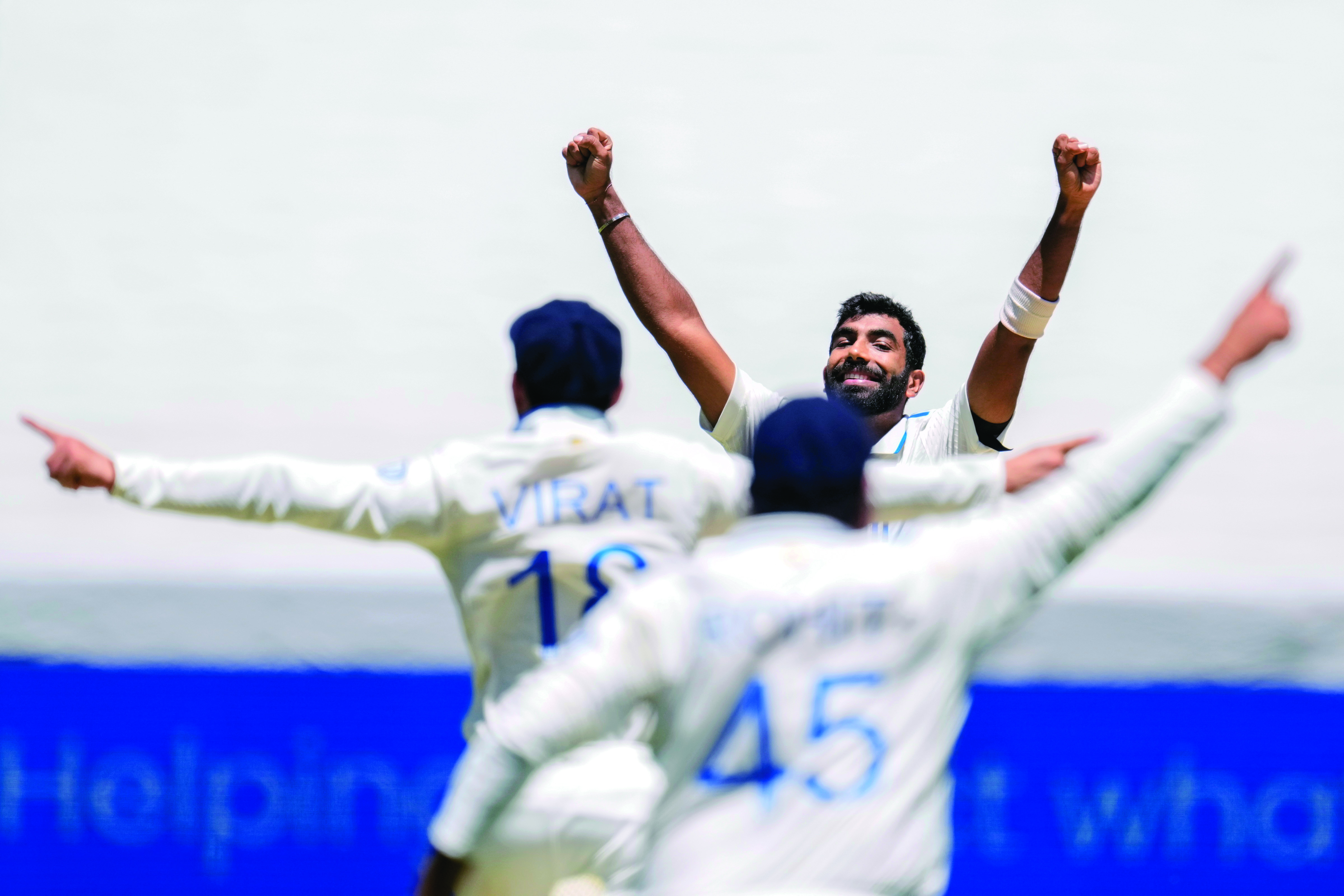 Brilliant Bumrah bombing