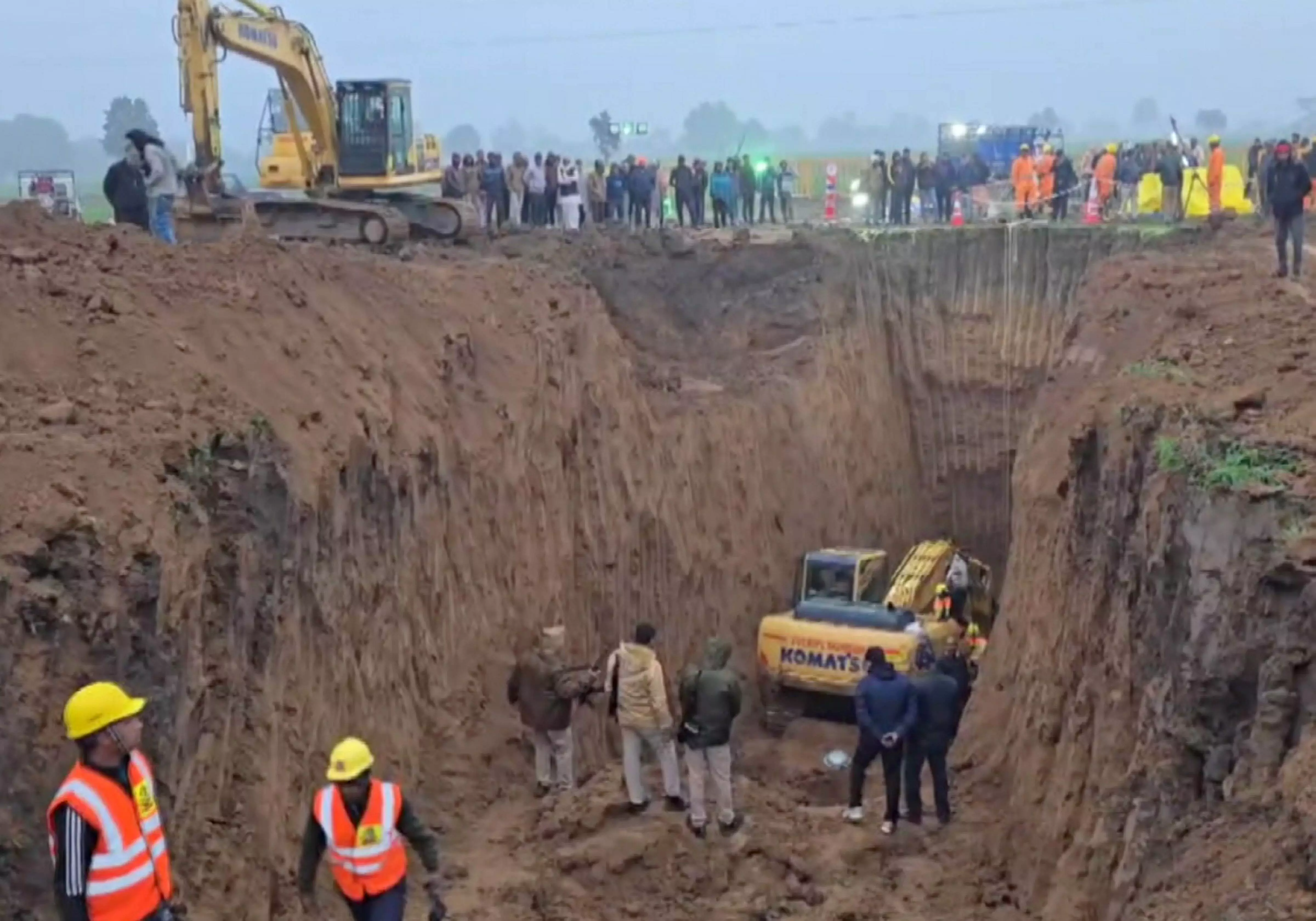 Boy brought out of borewell in MPs Guna after 16-hr rescue ops, rushed to hospital Boy brought out of borewell in MPs Guna after 16-hr rescue ops, rushed to hospital