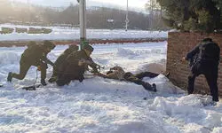 Security forces conduct mock drill at Kashmirs Qazigund railway station