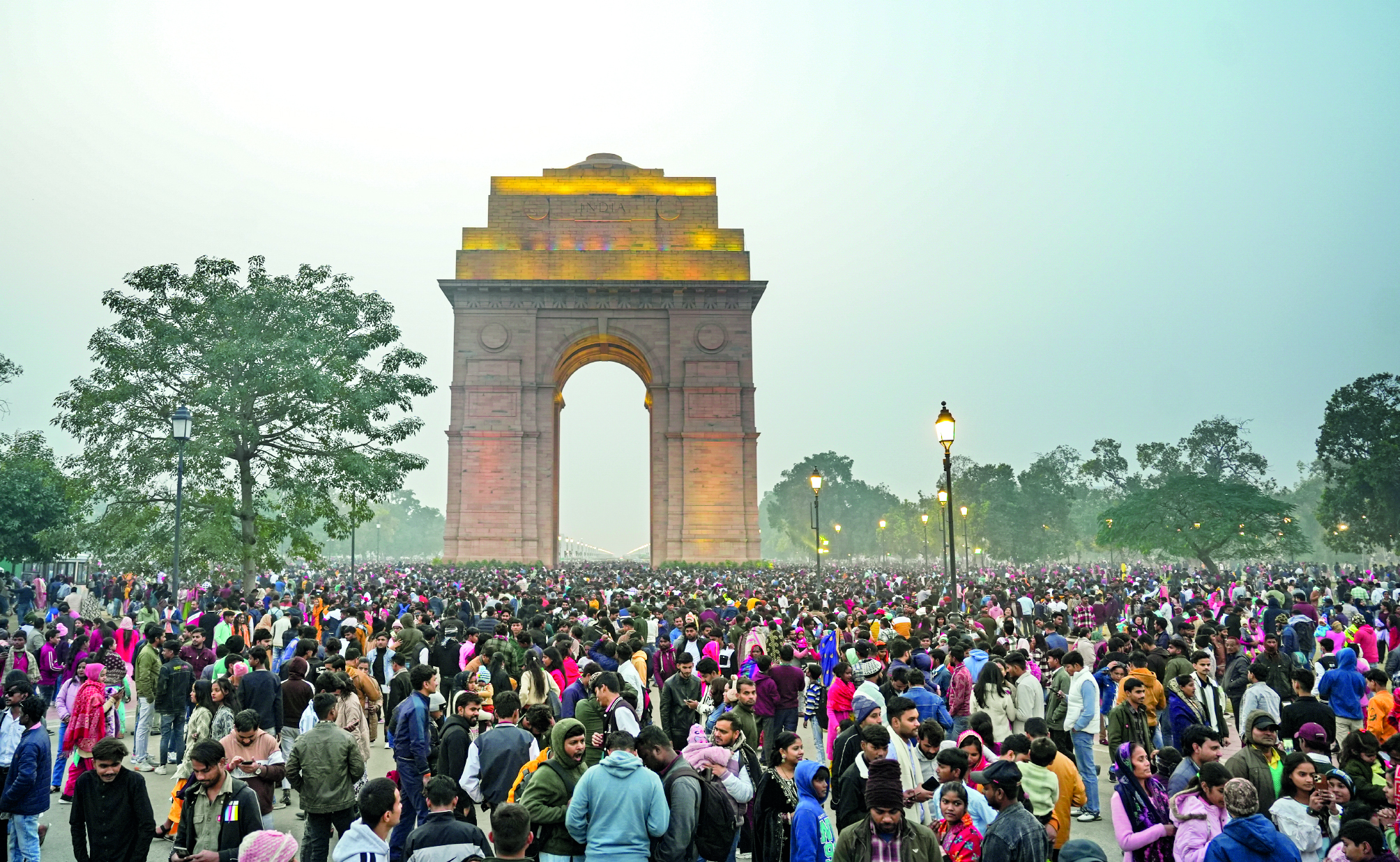 India celebrates NY with fervour