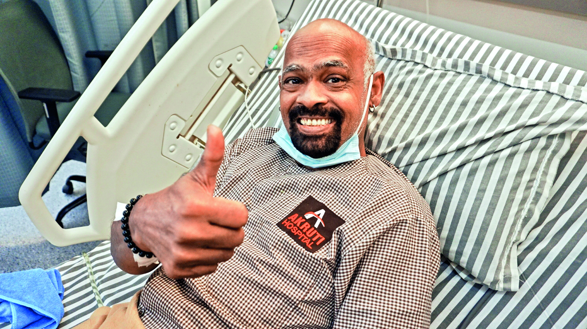 Former cricketer Kambli walks out of hospital