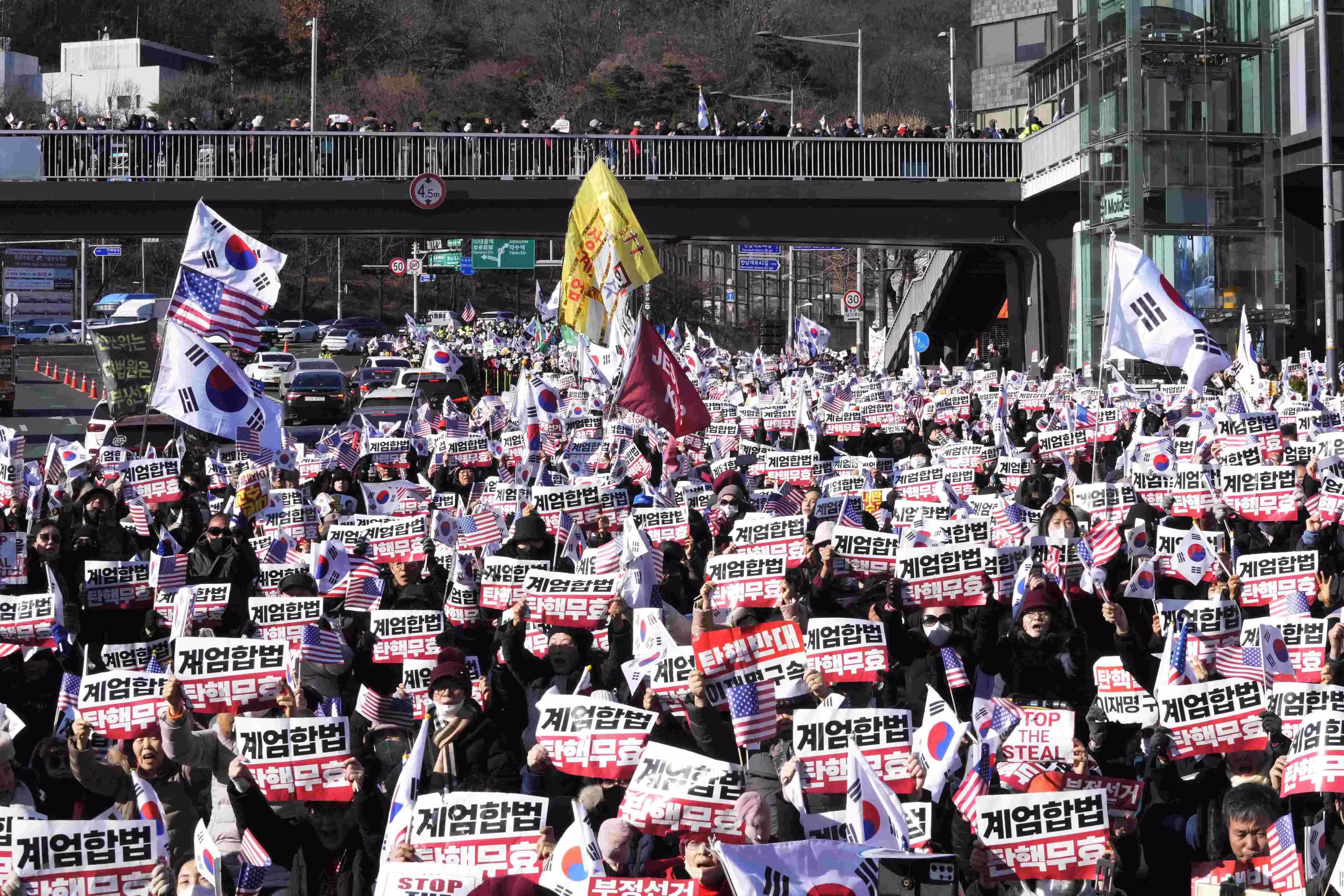 Impeached South Korean president issues defiant message as authorities mull his detention