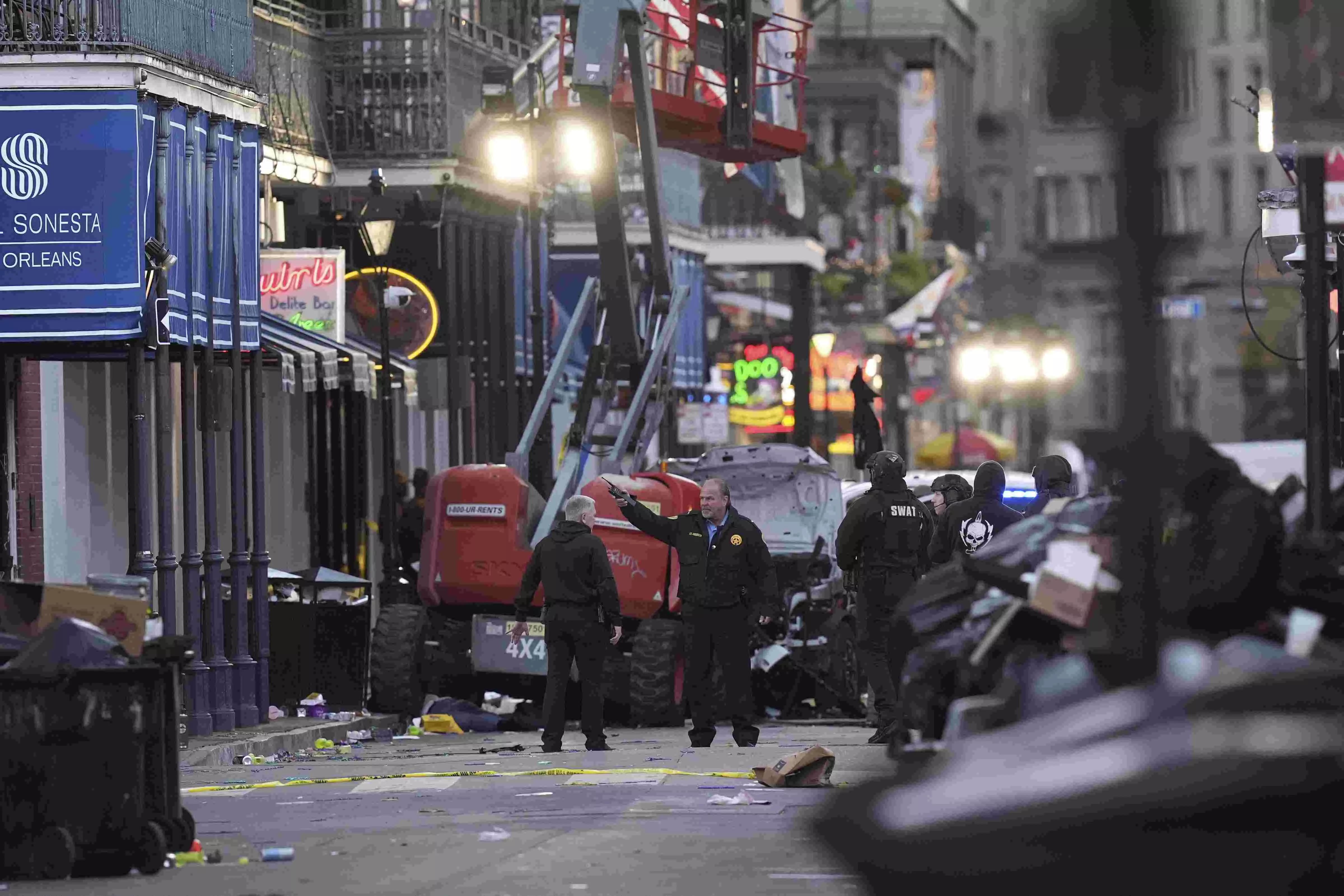 Terror strikes New Orleans: 15 Killed in French Quarter rampage Terror strikes New Orleans: 15 Killed in French Quarter rampage