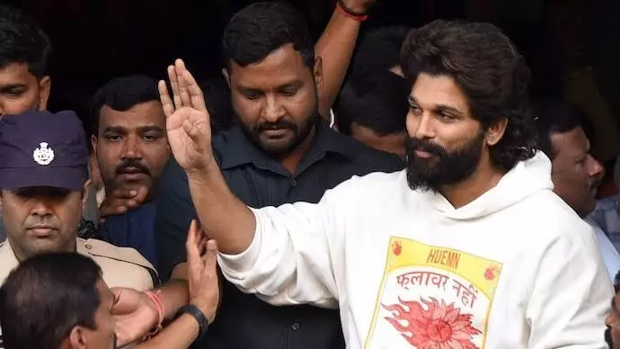 Actor Allu Arjun granted regular bail in theatre stampede case by local court in Hyderabad Actor Allu Arjun granted regular bail in theatre stampede case by local court in Hyderabad