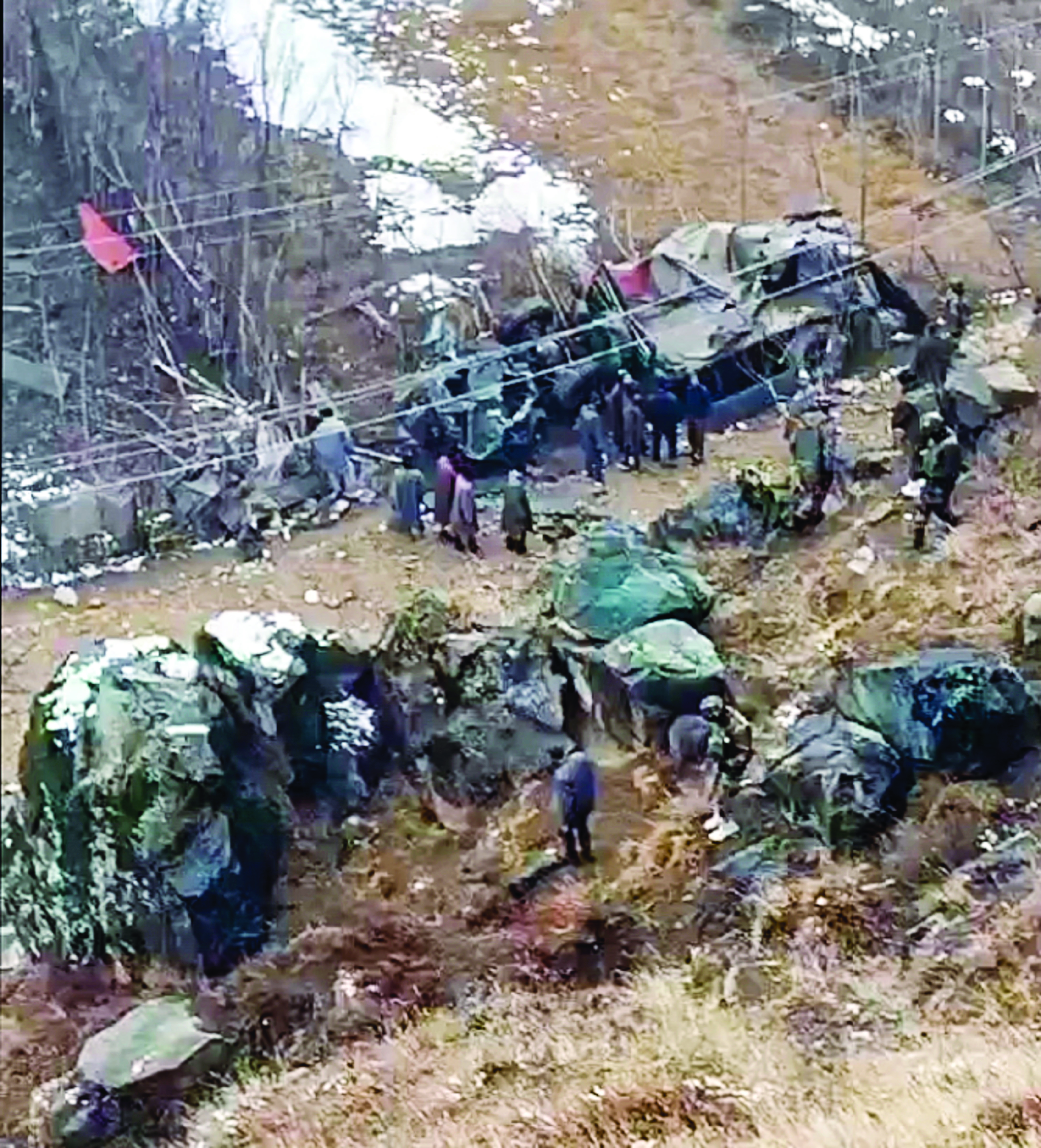 J&K: Four soldiers die as Army vehicle plunges into gorge J&K: Four soldiers die as Army vehicle plunges into gorge