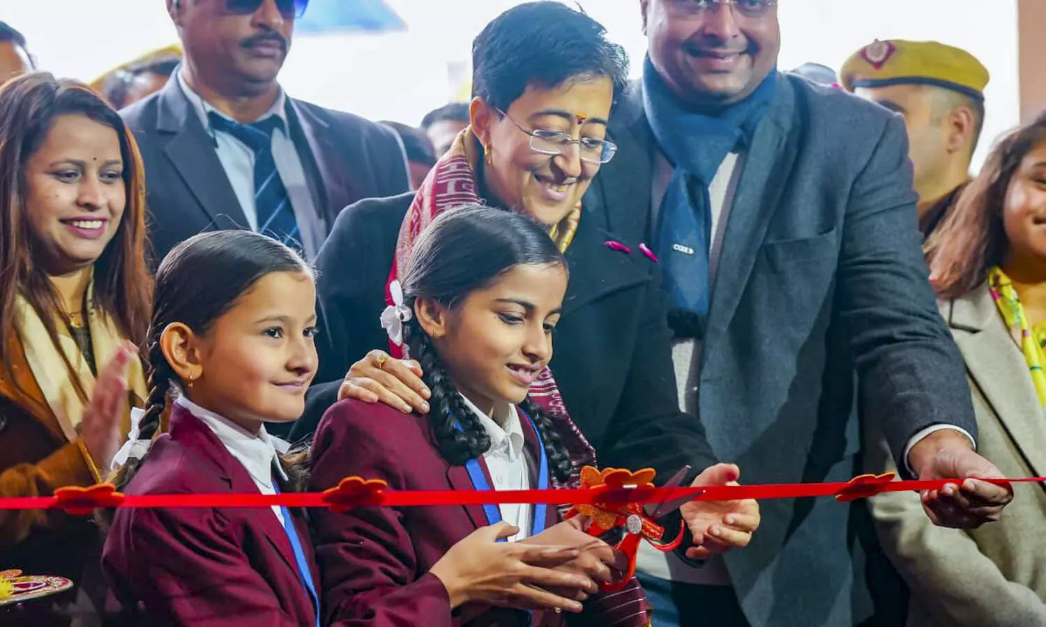 Atishi inaugurates govt school in Kirari, calls it significant milestone in regions development