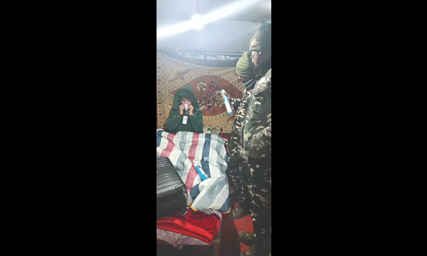 Timely intervention by SSB saves life of ailing tourist in Sandakphu