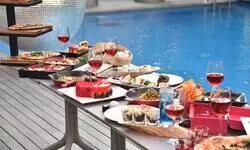 Aqua, The Park presents its Sunday poolside brunch